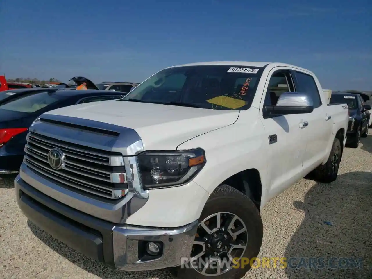 2 Photograph of a damaged car 5TFAY5F19LX905617 TOYOTA TUNDRA 2020