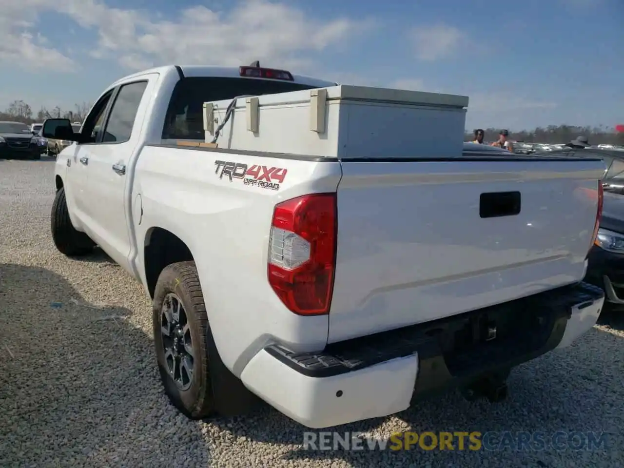 3 Photograph of a damaged car 5TFAY5F19LX905617 TOYOTA TUNDRA 2020