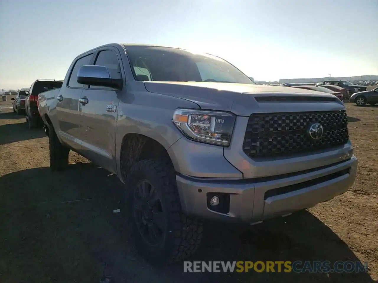 1 Photograph of a damaged car 5TFAY5F19LX934373 TOYOTA TUNDRA 2020