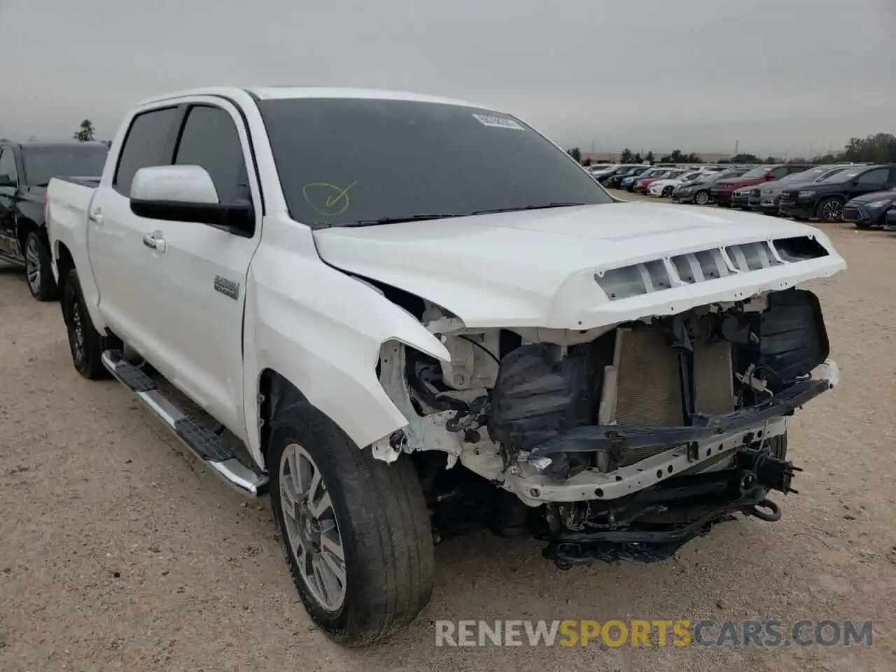 1 Photograph of a damaged car 5TFAY5F19LX942778 TOYOTA TUNDRA 2020