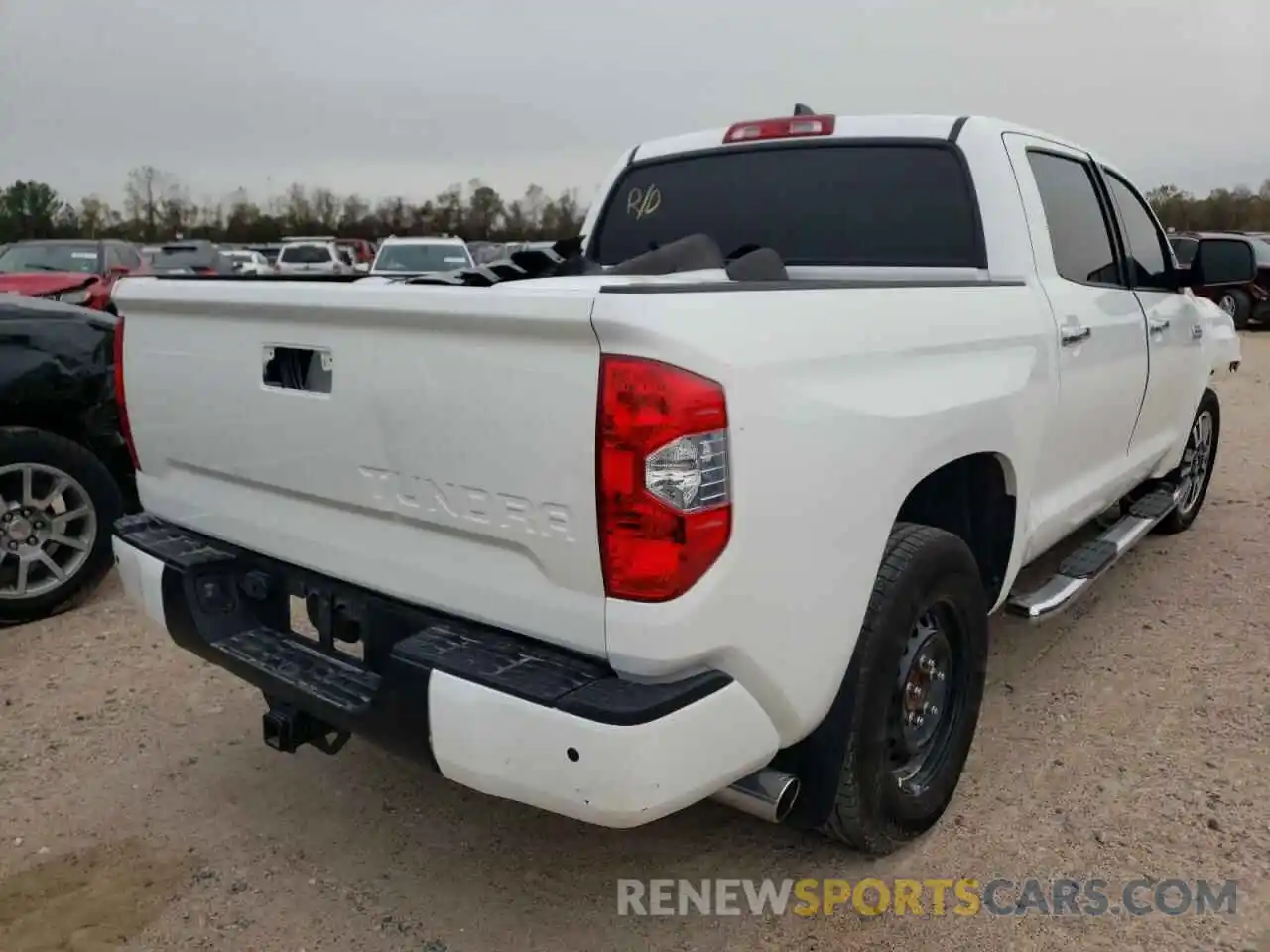 4 Photograph of a damaged car 5TFAY5F19LX942778 TOYOTA TUNDRA 2020