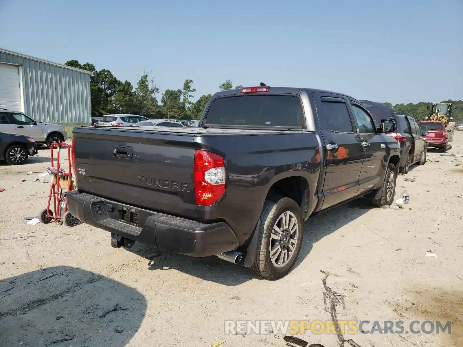 4 Photograph of a damaged car 5TFAY5F1XLX872952 TOYOTA TUNDRA 2020