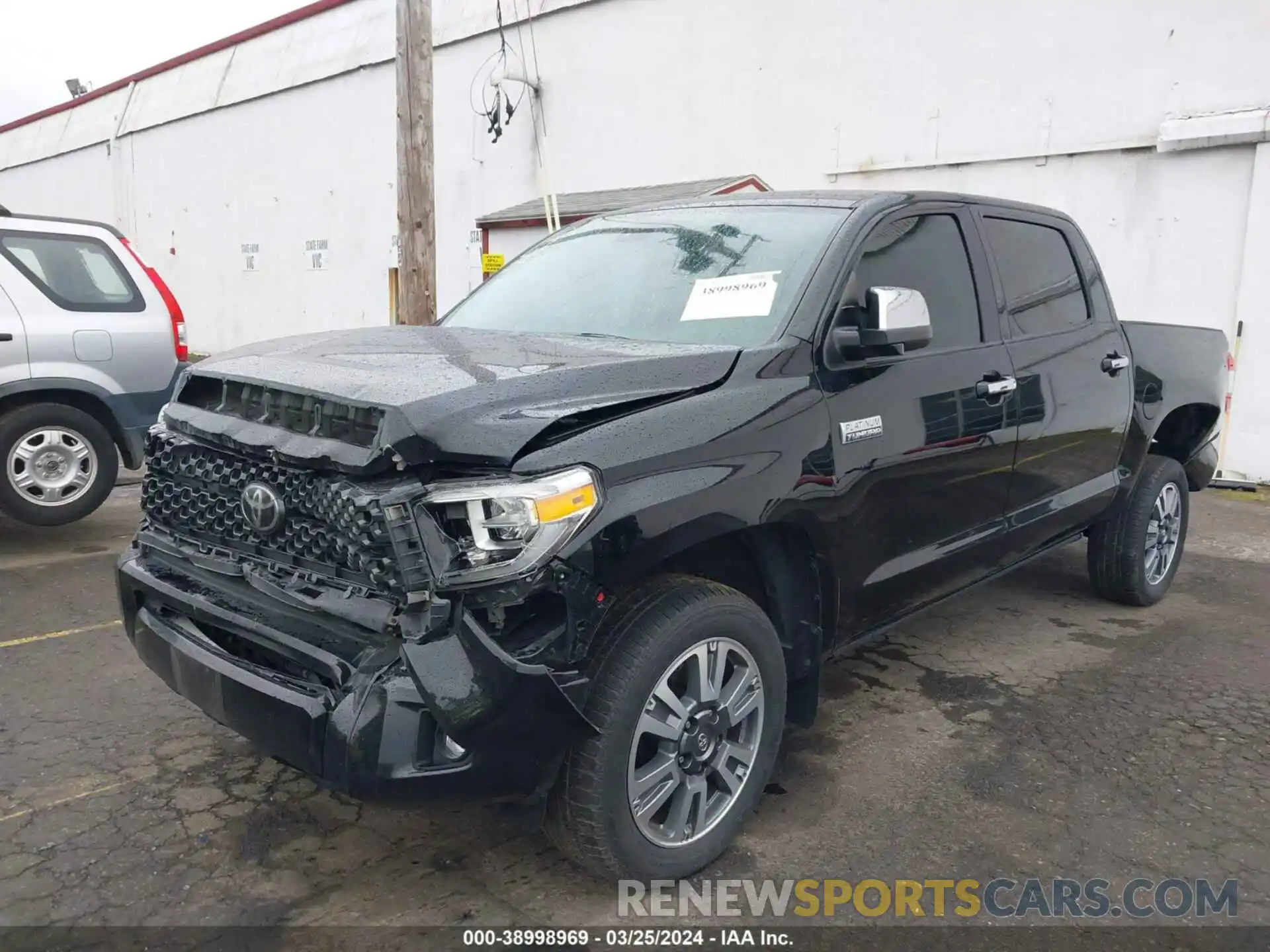 2 Photograph of a damaged car 5TFAY5F1XLX898404 TOYOTA TUNDRA 2020