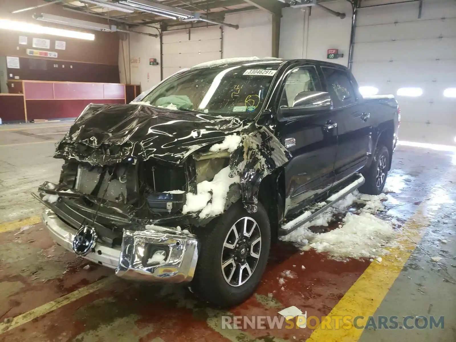 2 Photograph of a damaged car 5TFAY5F1XLX915377 TOYOTA TUNDRA 2020