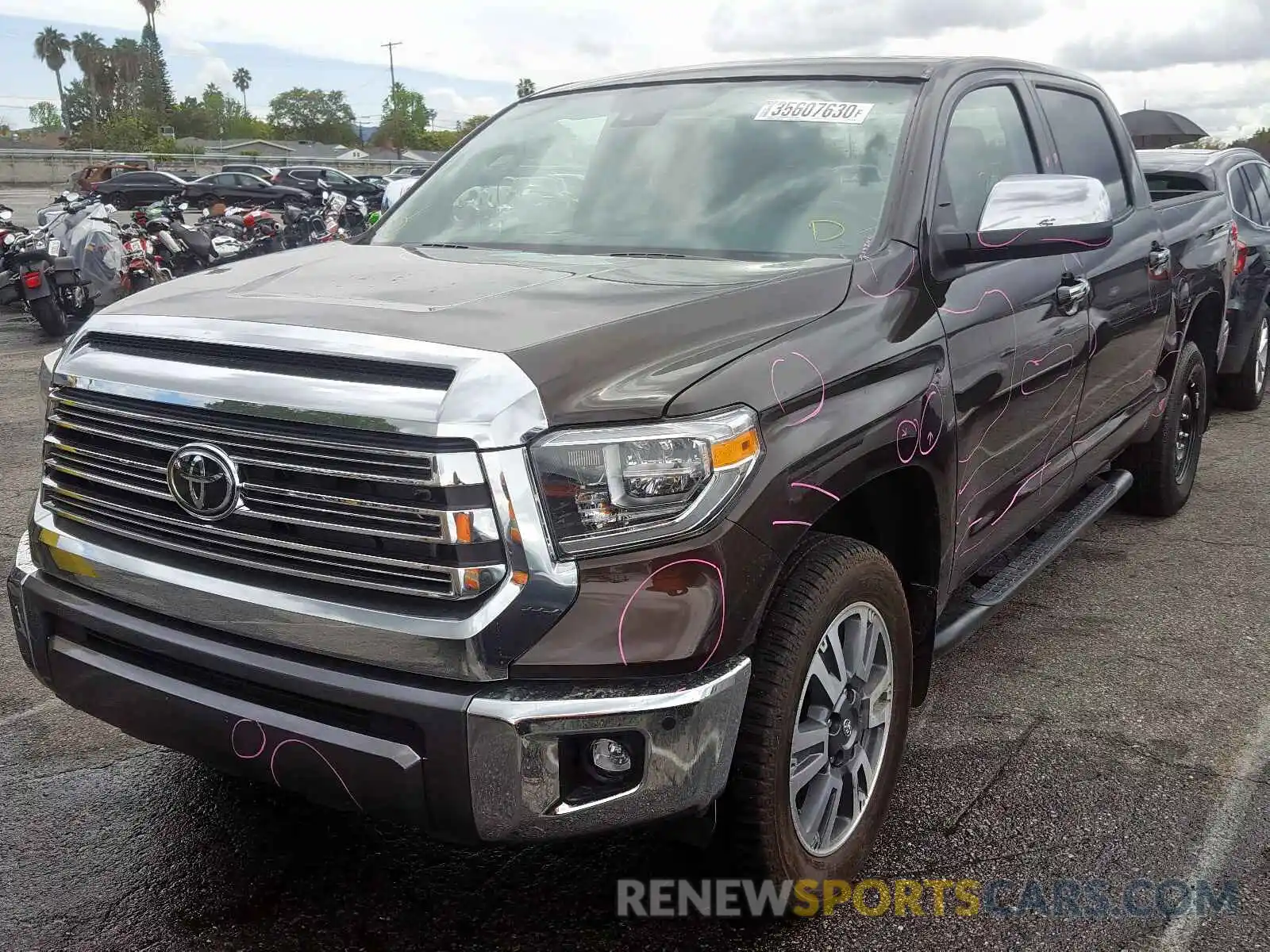 2 Photograph of a damaged car 5TFAY5F1XLX915802 TOYOTA TUNDRA 2020