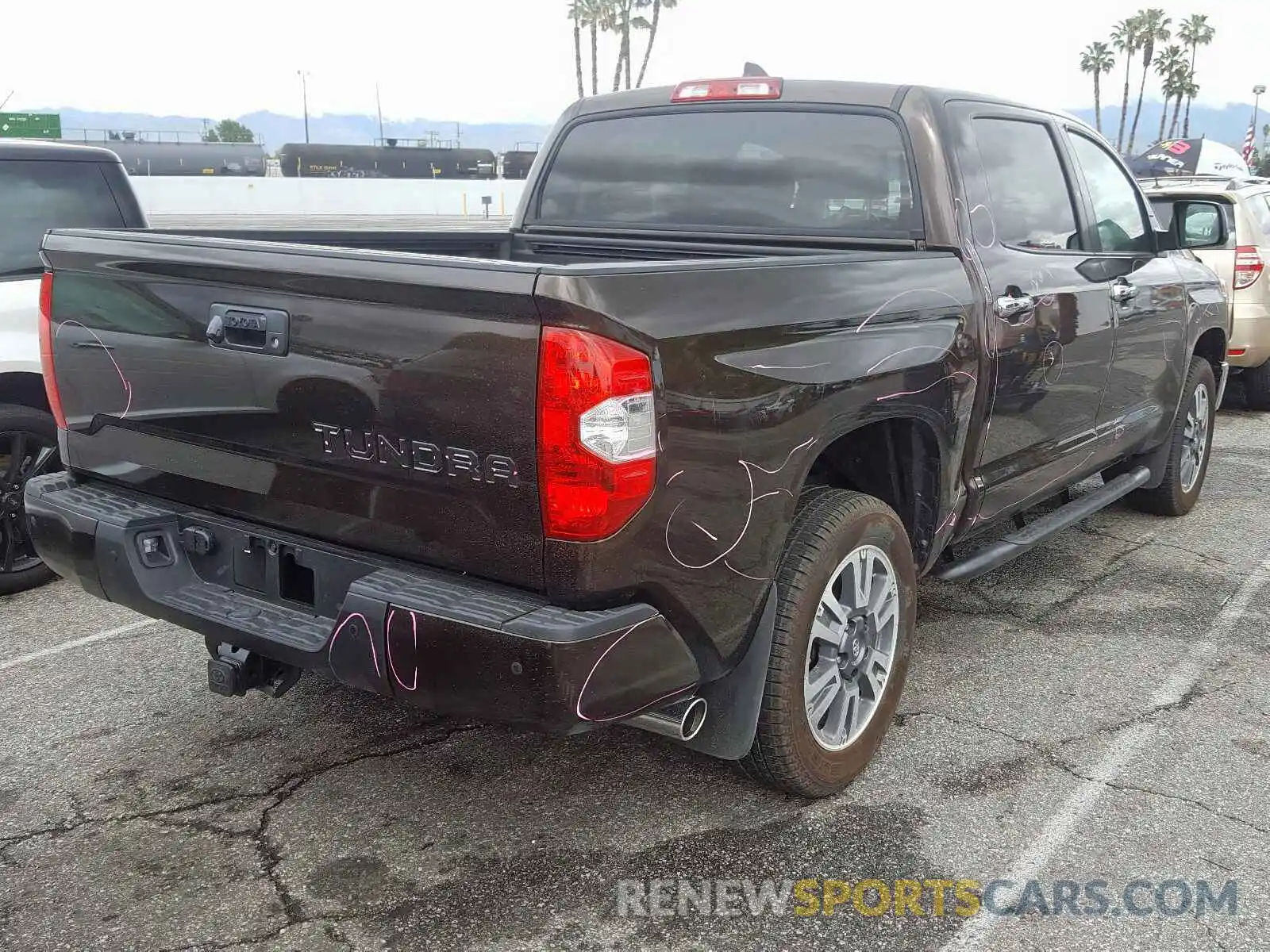 4 Photograph of a damaged car 5TFAY5F1XLX915802 TOYOTA TUNDRA 2020