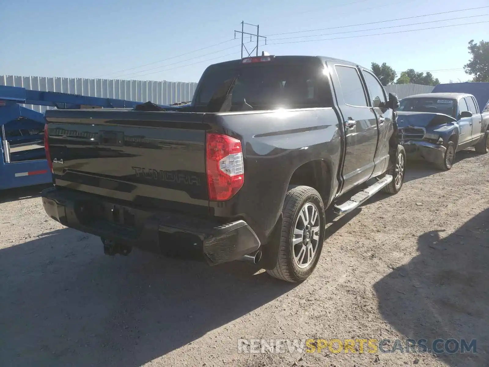 4 Photograph of a damaged car 5TFAY5F1XLX934530 TOYOTA TUNDRA 2020