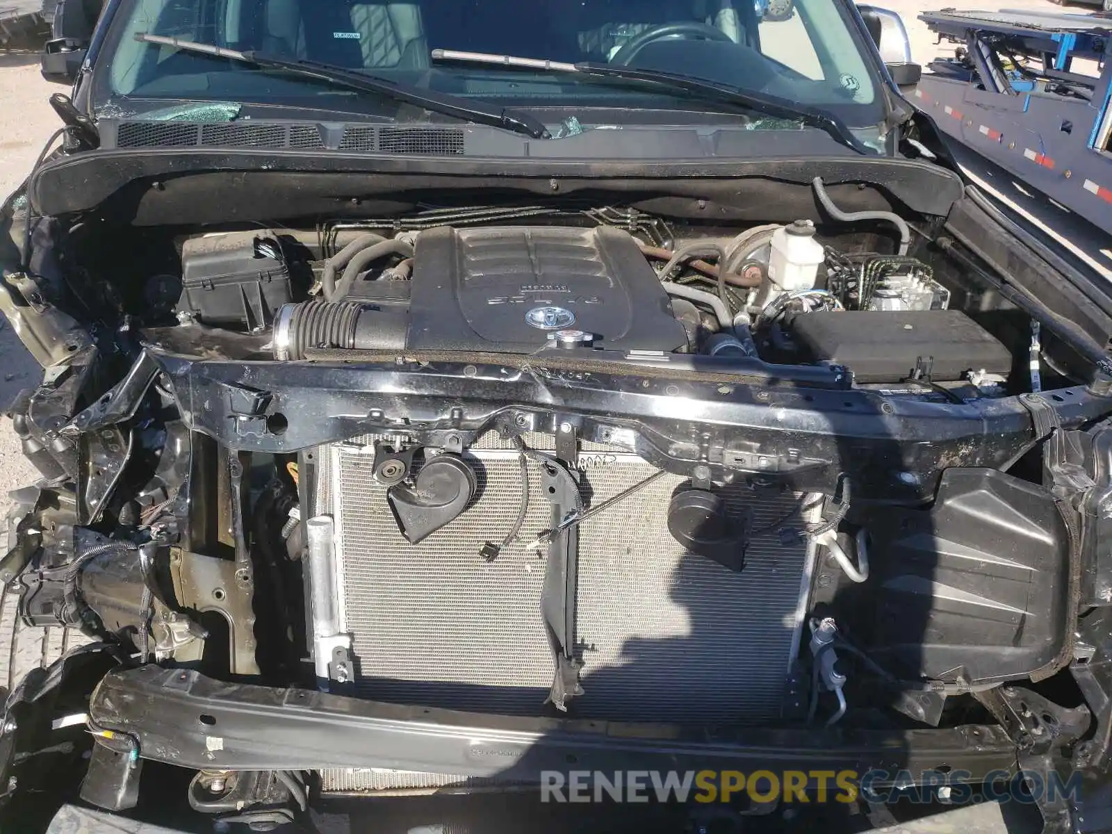 7 Photograph of a damaged car 5TFAY5F1XLX934530 TOYOTA TUNDRA 2020