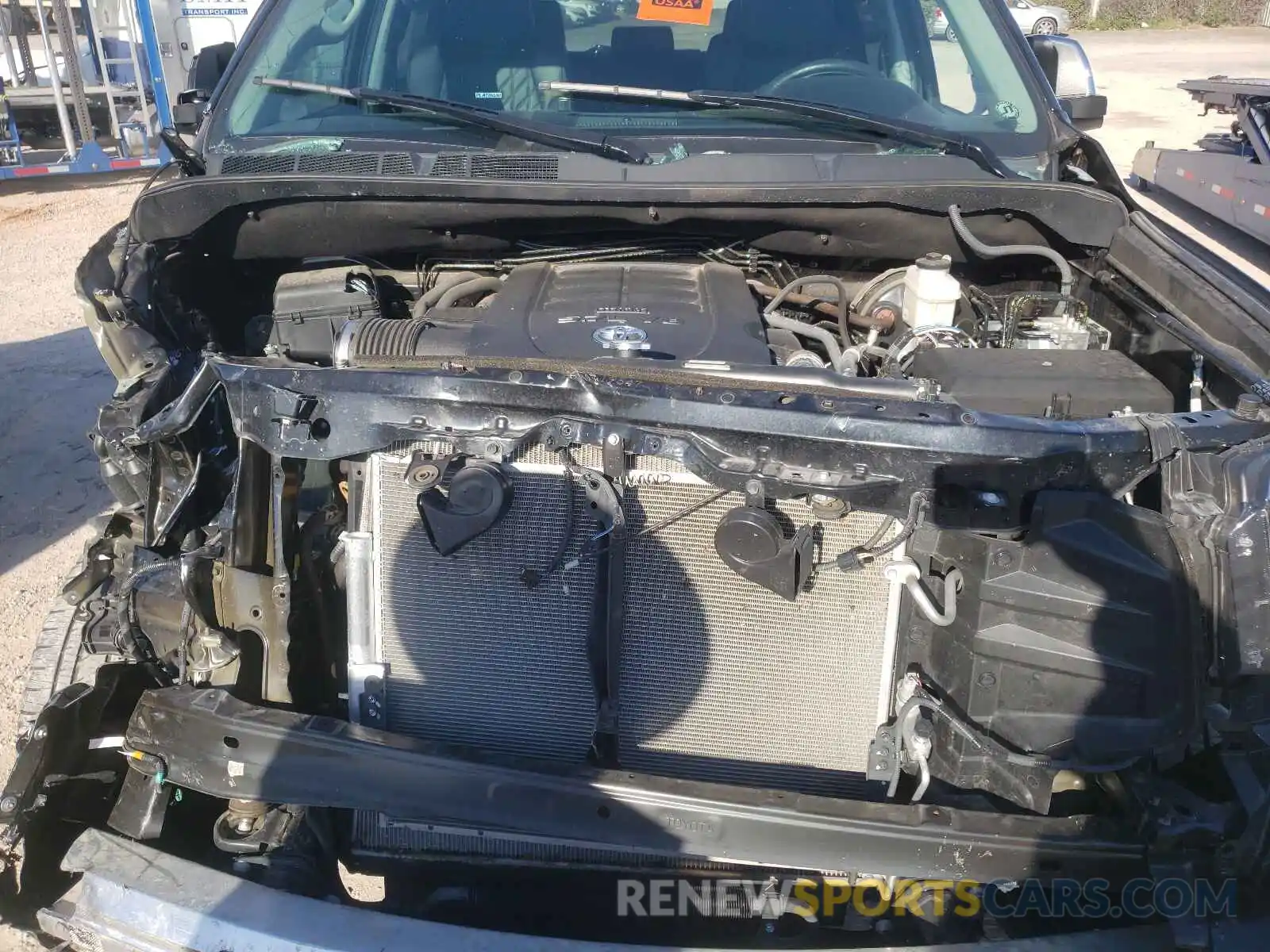 9 Photograph of a damaged car 5TFAY5F1XLX934530 TOYOTA TUNDRA 2020