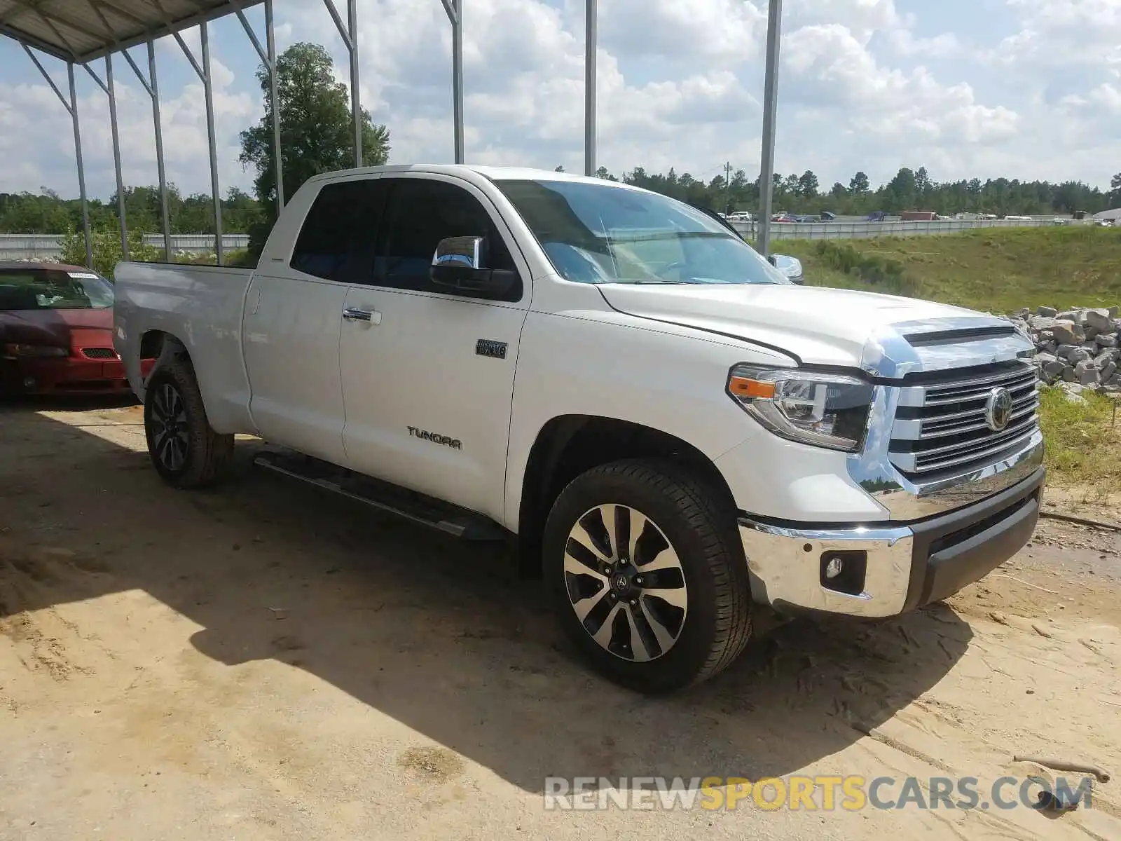 1 Photograph of a damaged car 5TFBY5F10LX891644 TOYOTA TUNDRA 2020