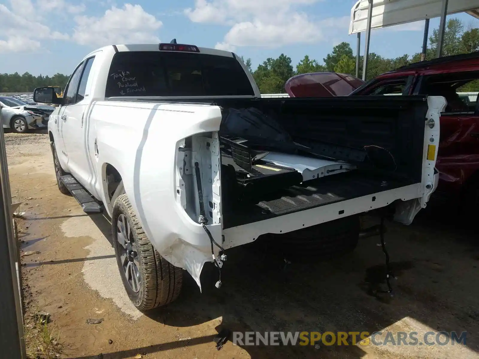 3 Photograph of a damaged car 5TFBY5F10LX891644 TOYOTA TUNDRA 2020