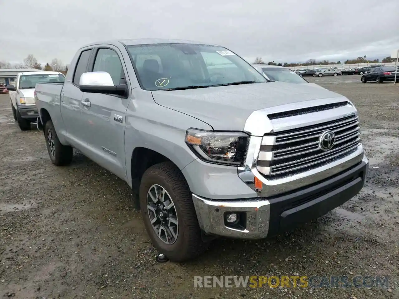 1 Photograph of a damaged car 5TFBY5F12LX930590 TOYOTA TUNDRA 2020