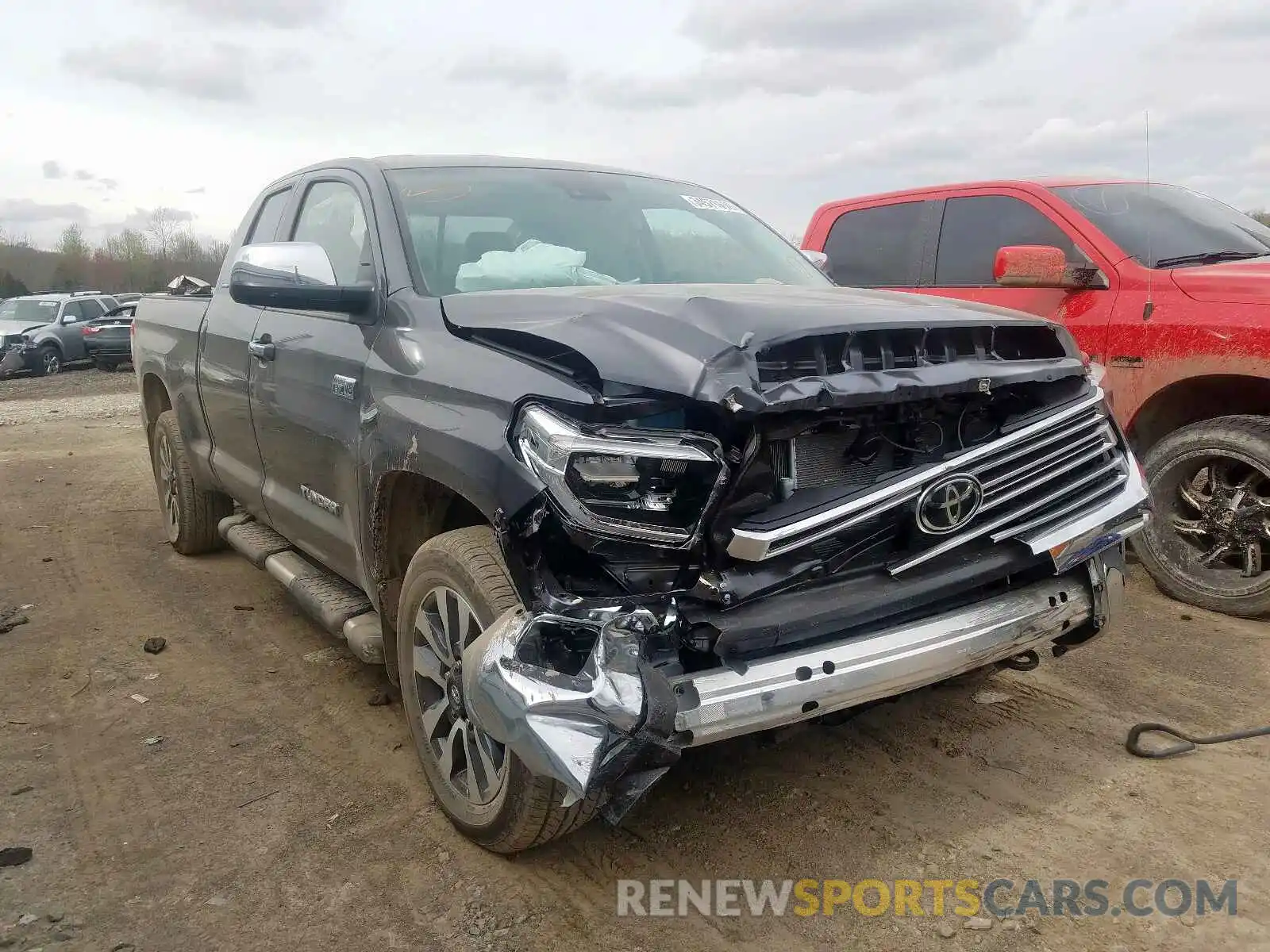 9 Photograph of a damaged car 5TFBY5F14LX907845 TOYOTA TUNDRA 2020