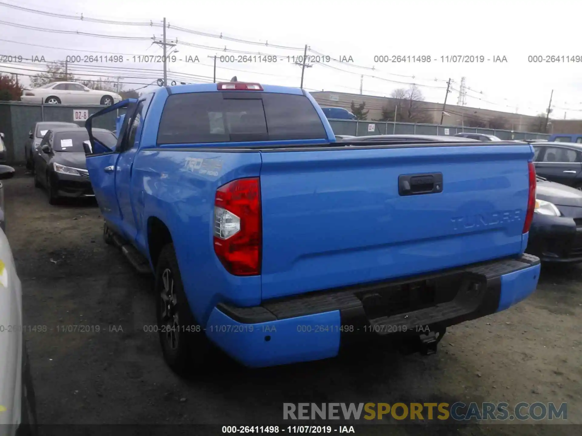 3 Photograph of a damaged car 5TFBY5F15LX881577 TOYOTA TUNDRA 2020