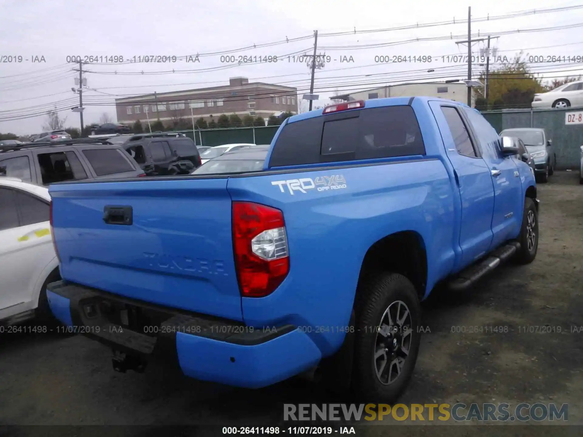 4 Photograph of a damaged car 5TFBY5F15LX881577 TOYOTA TUNDRA 2020