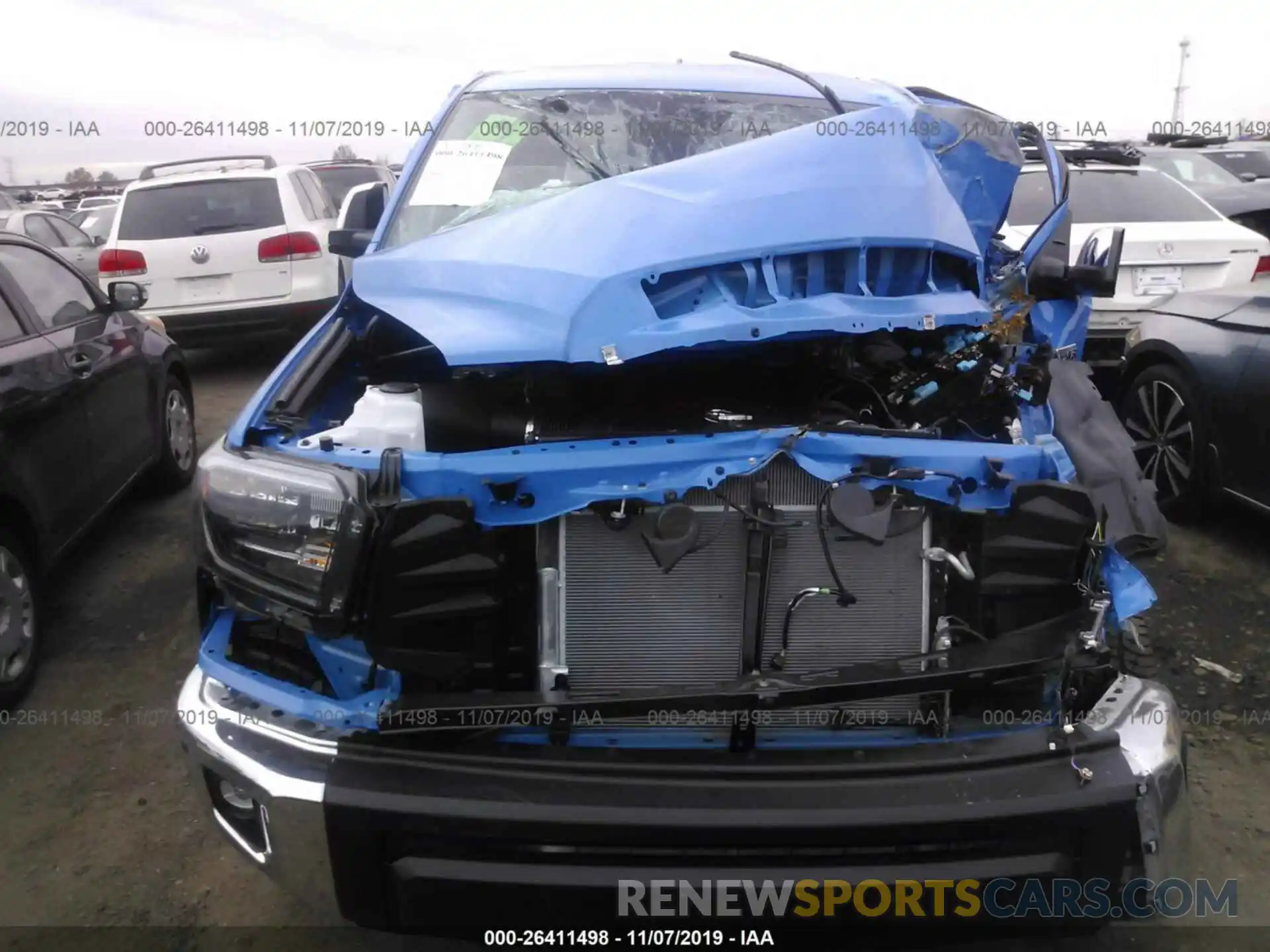 6 Photograph of a damaged car 5TFBY5F15LX881577 TOYOTA TUNDRA 2020