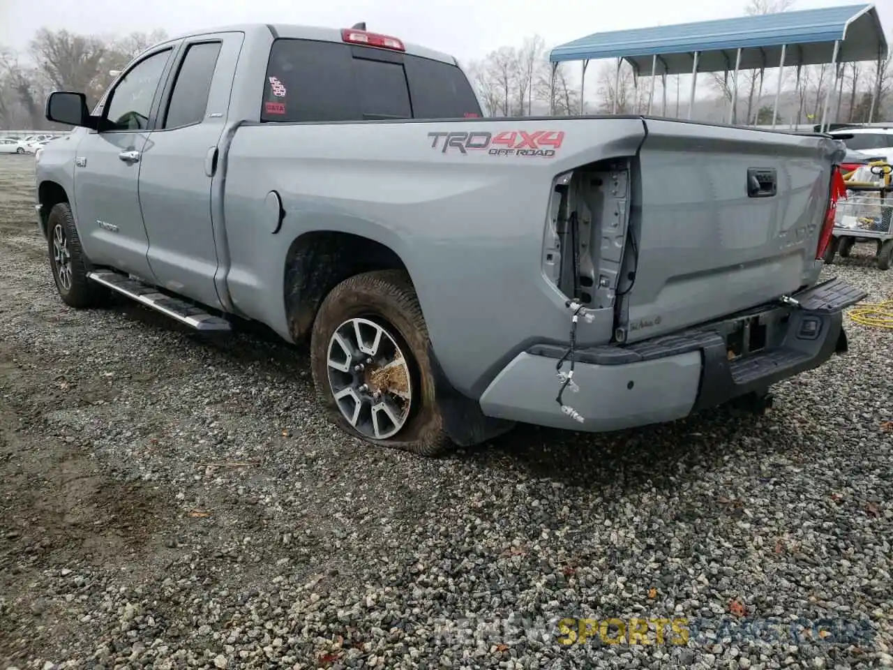 3 Photograph of a damaged car 5TFBY5F15LX940059 TOYOTA TUNDRA 2020