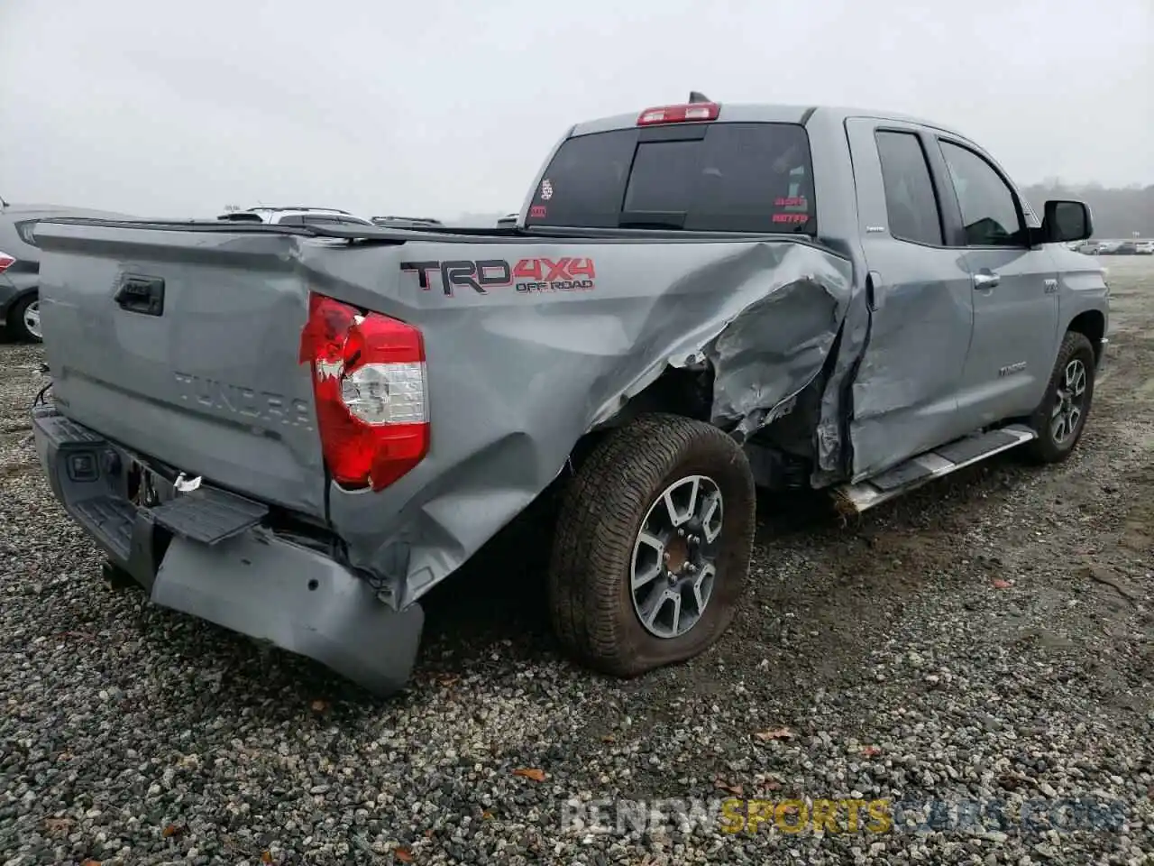 4 Photograph of a damaged car 5TFBY5F15LX940059 TOYOTA TUNDRA 2020