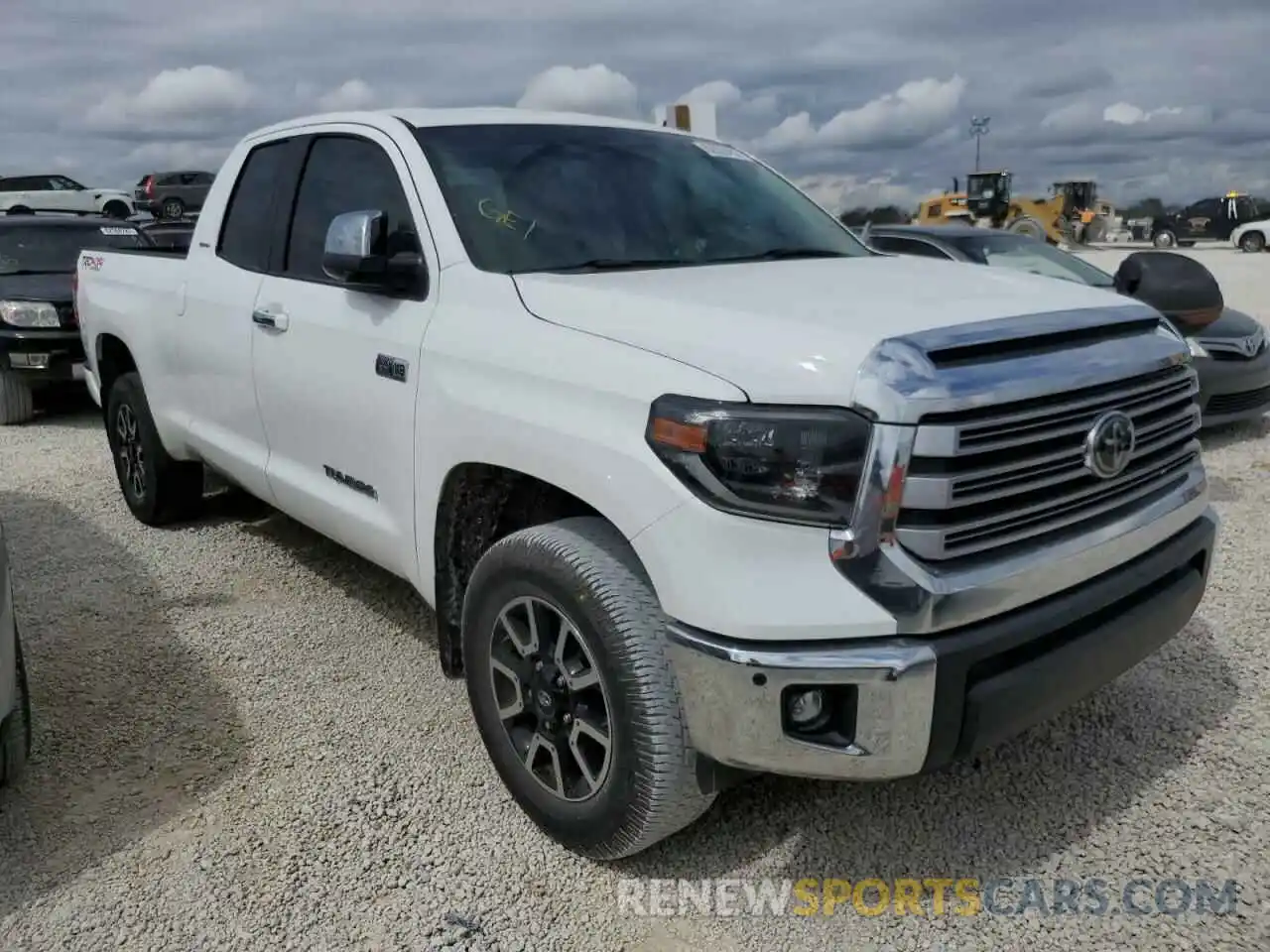 1 Photograph of a damaged car 5TFBY5F18LX876146 TOYOTA TUNDRA 2020