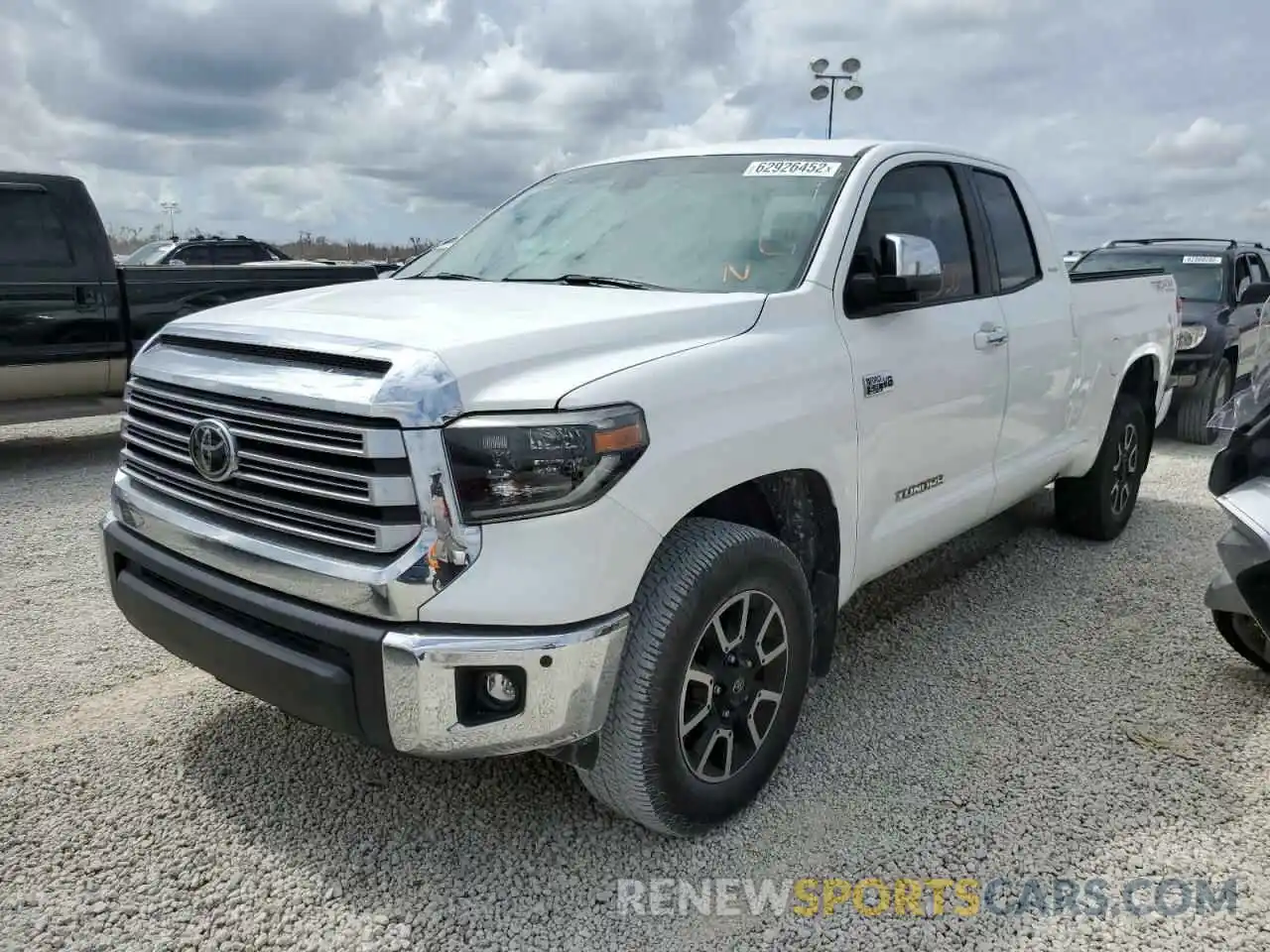 2 Photograph of a damaged car 5TFBY5F18LX876146 TOYOTA TUNDRA 2020