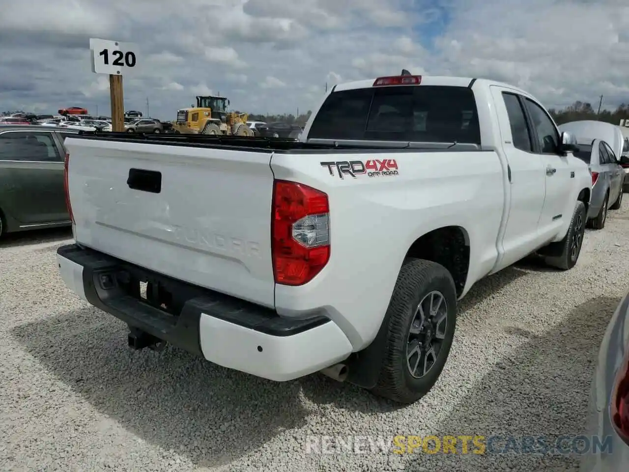 4 Photograph of a damaged car 5TFBY5F18LX876146 TOYOTA TUNDRA 2020