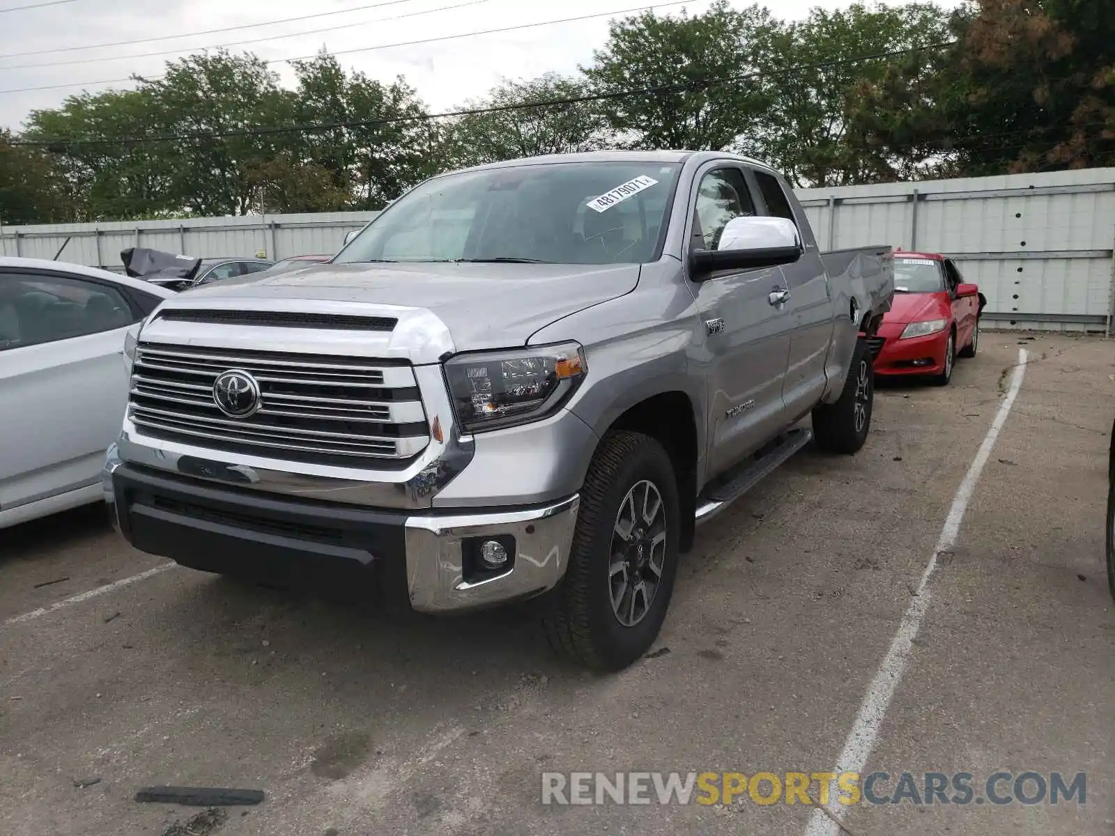 2 Photograph of a damaged car 5TFBY5F1XLX902200 TOYOTA TUNDRA 2020