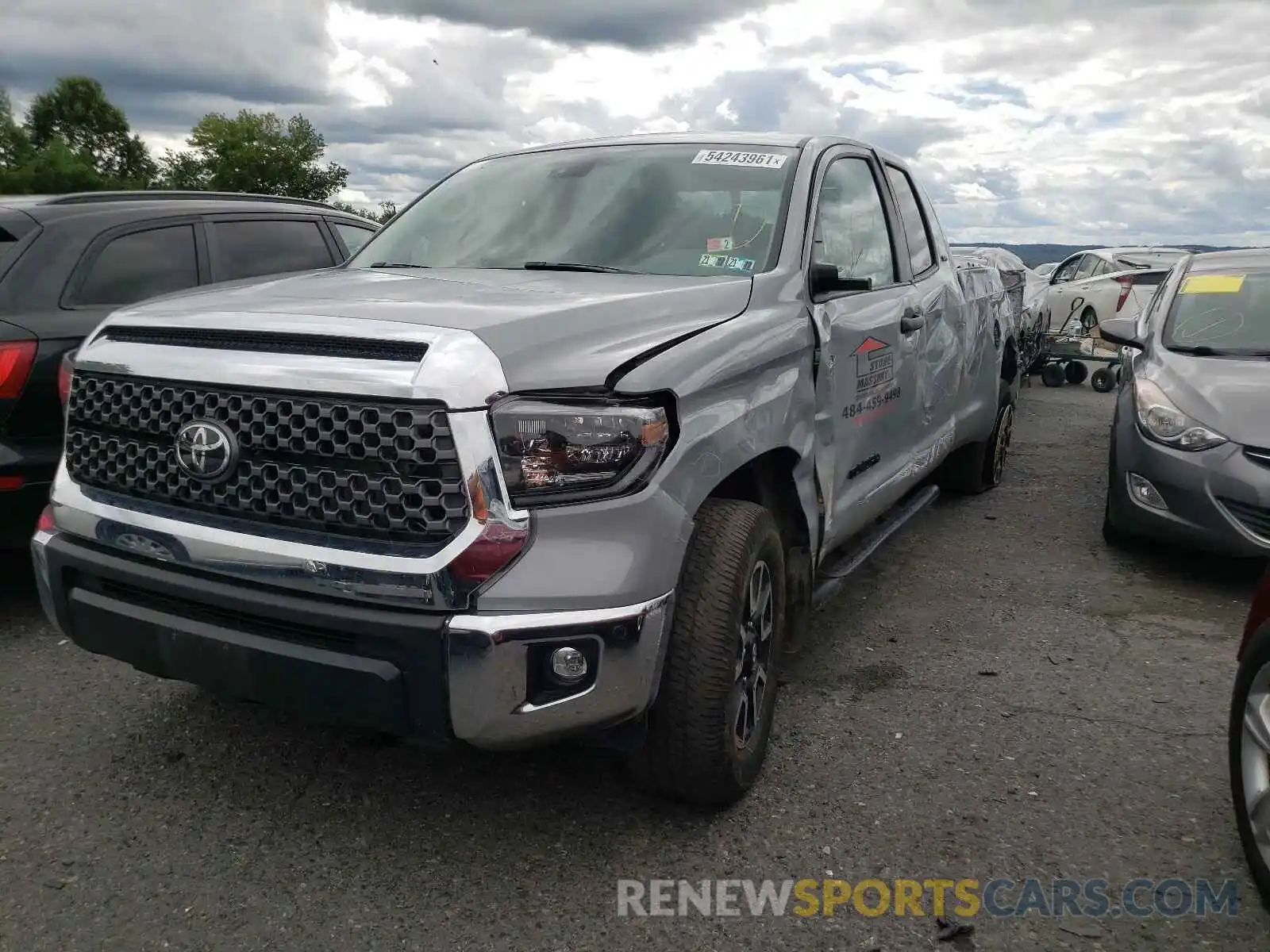 2 Photograph of a damaged car 5TFCY5F15LX026172 TOYOTA TUNDRA 2020