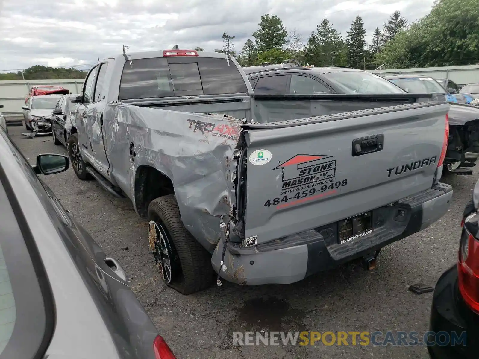 3 Photograph of a damaged car 5TFCY5F15LX026172 TOYOTA TUNDRA 2020