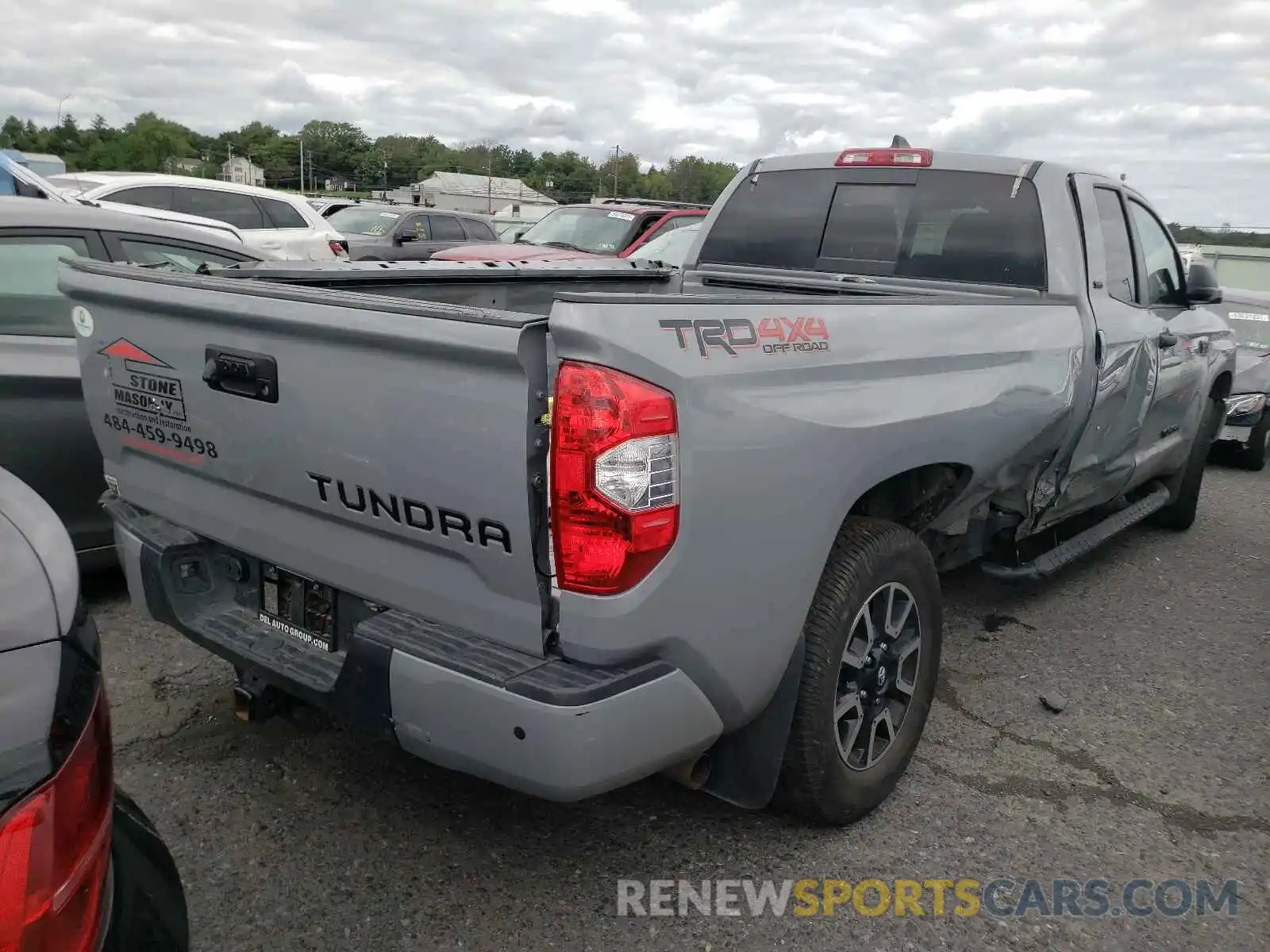 4 Photograph of a damaged car 5TFCY5F15LX026172 TOYOTA TUNDRA 2020