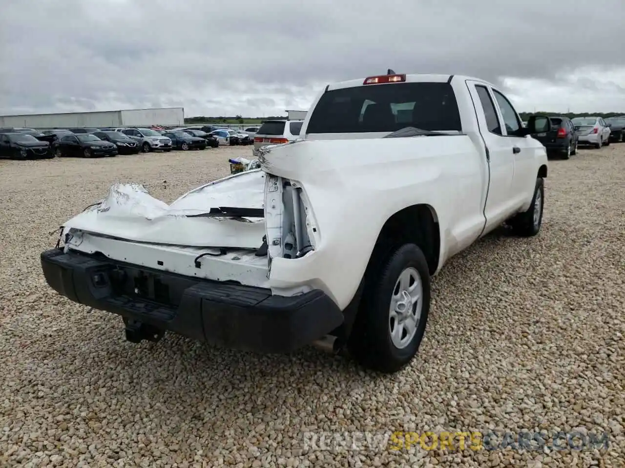 4 Photograph of a damaged car 5TFCY5F15LX026687 TOYOTA TUNDRA 2020