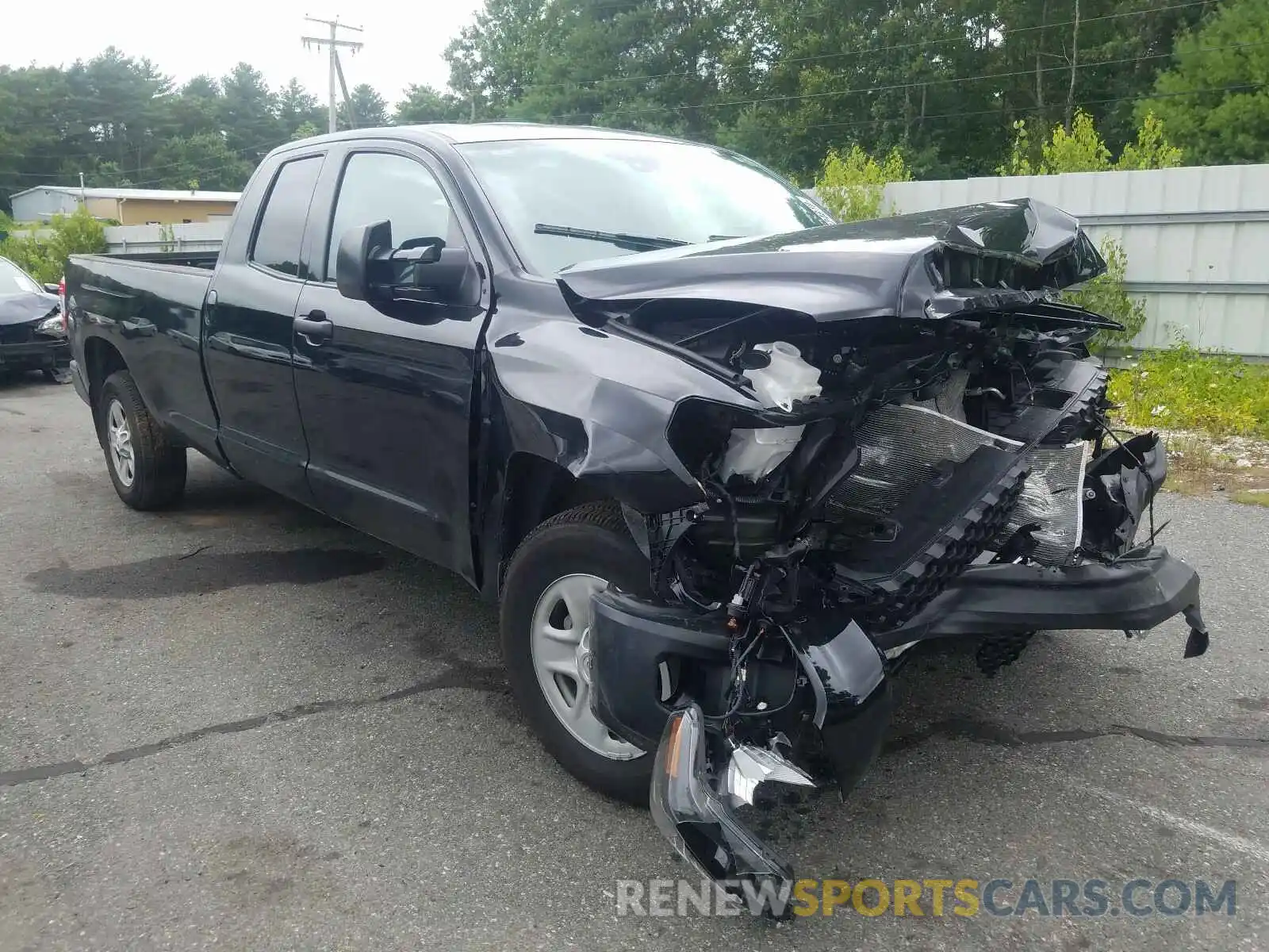 1 Photograph of a damaged car 5TFCY5F16LX025726 TOYOTA TUNDRA 2020