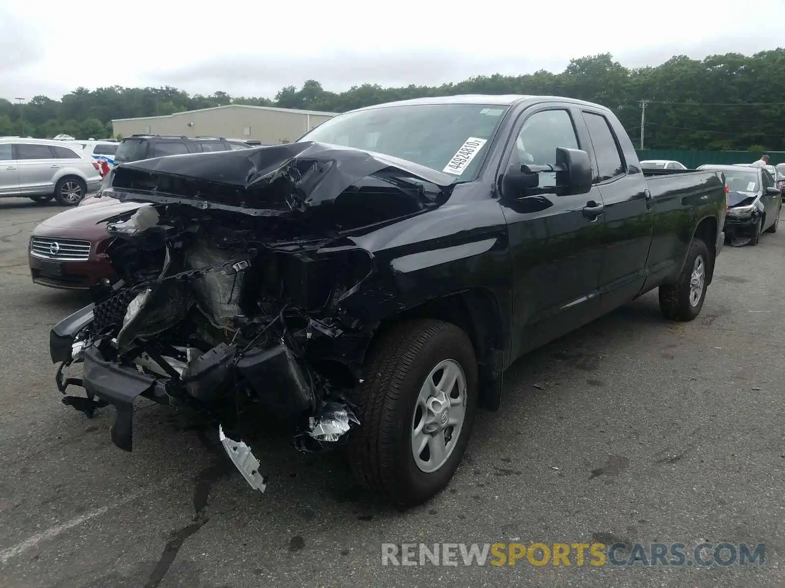 2 Photograph of a damaged car 5TFCY5F16LX025726 TOYOTA TUNDRA 2020