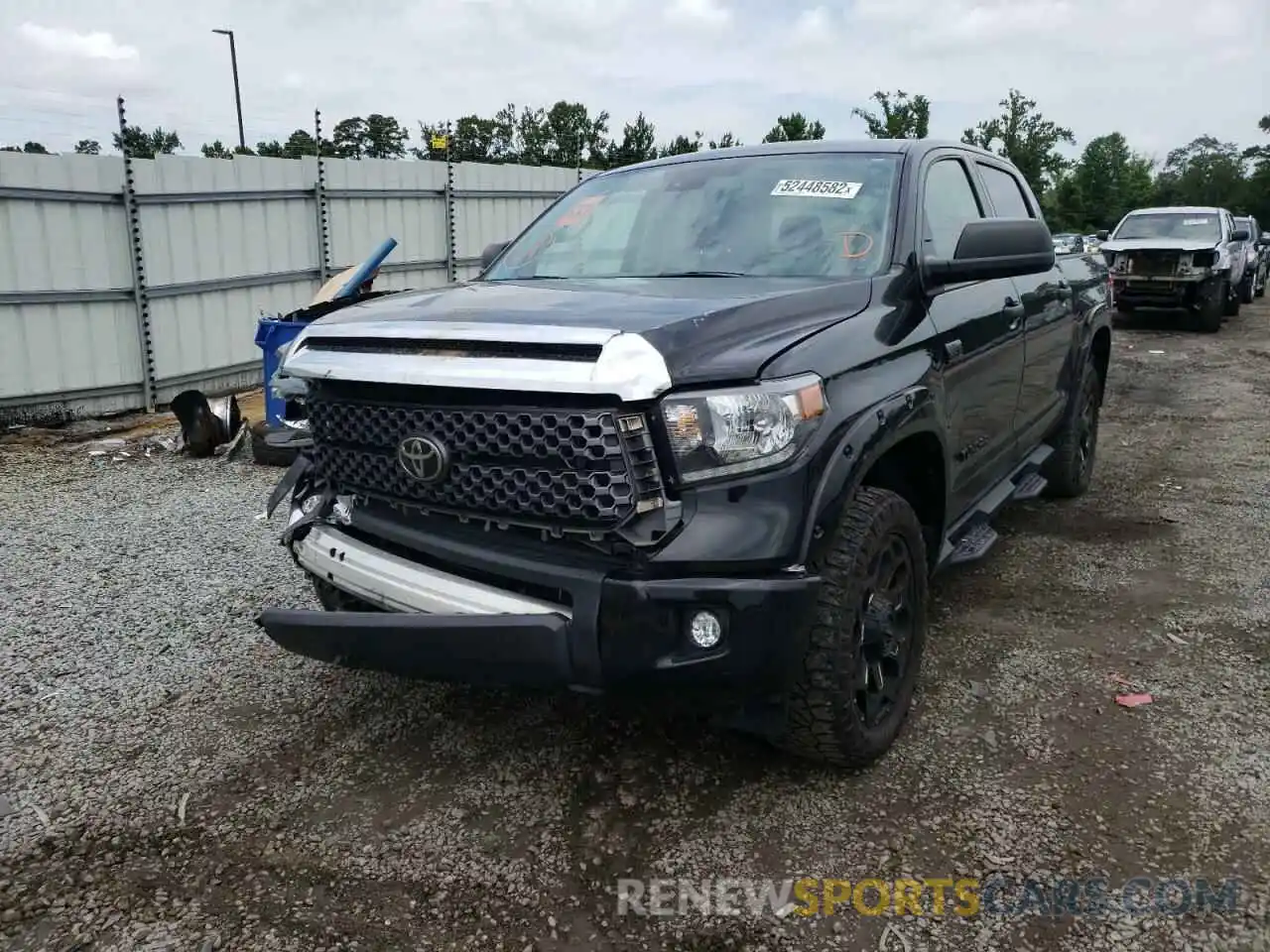 2 Photograph of a damaged car 5TFDY5F10LX895976 TOYOTA TUNDRA 2020