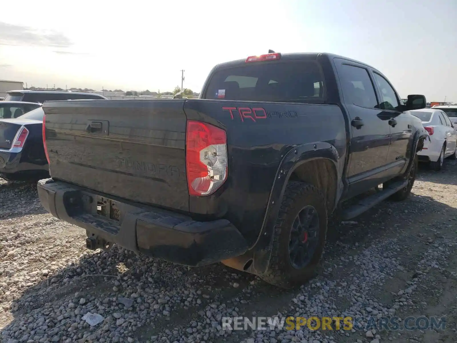 4 Photograph of a damaged car 5TFDY5F10LX900772 TOYOTA TUNDRA 2020