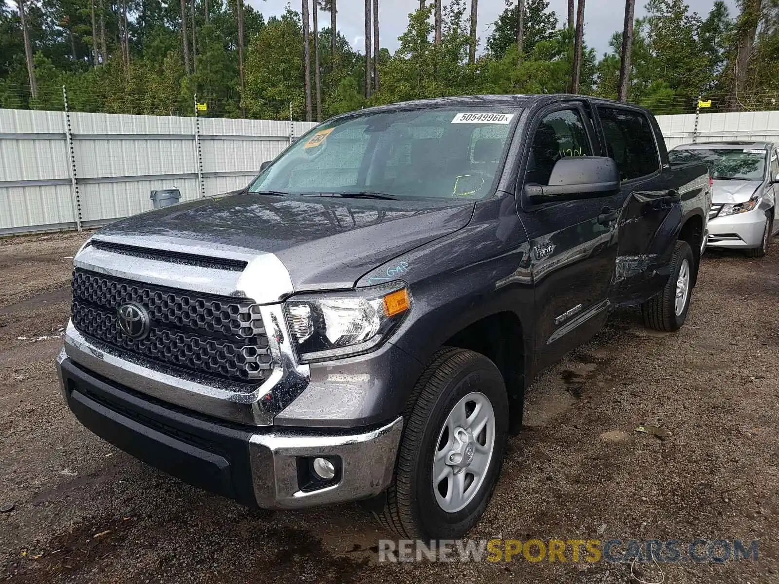 2 Photograph of a damaged car 5TFDY5F10LX913831 TOYOTA TUNDRA 2020