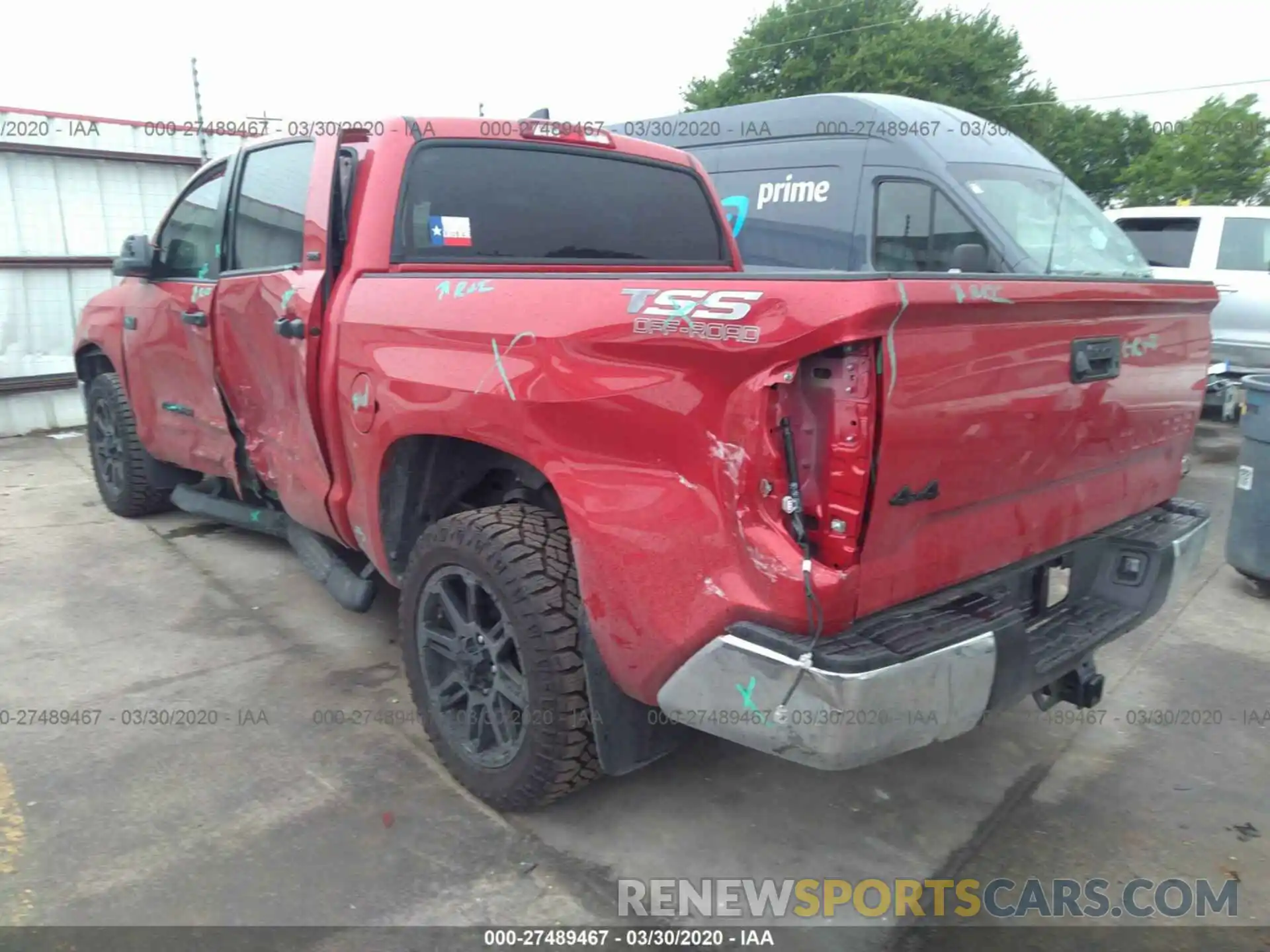 3 Photograph of a damaged car 5TFDY5F10LX916714 TOYOTA TUNDRA 2020