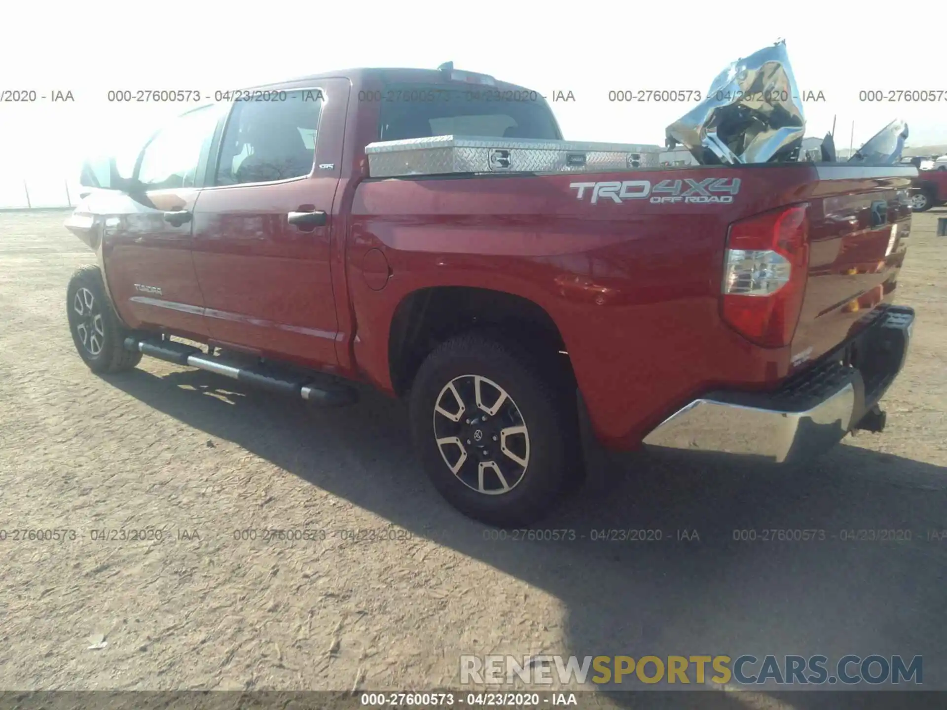 3 Photograph of a damaged car 5TFDY5F10LX922741 TOYOTA TUNDRA 2020