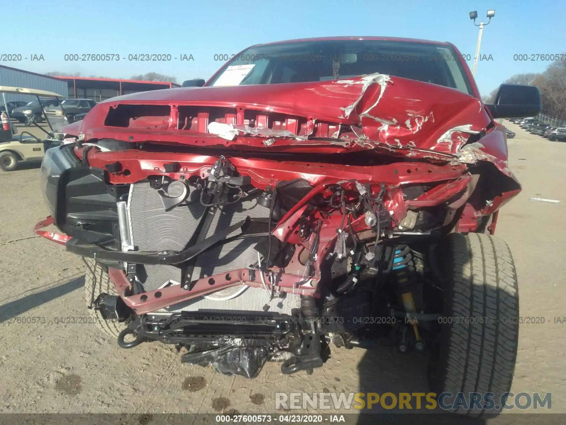 6 Photograph of a damaged car 5TFDY5F10LX922741 TOYOTA TUNDRA 2020