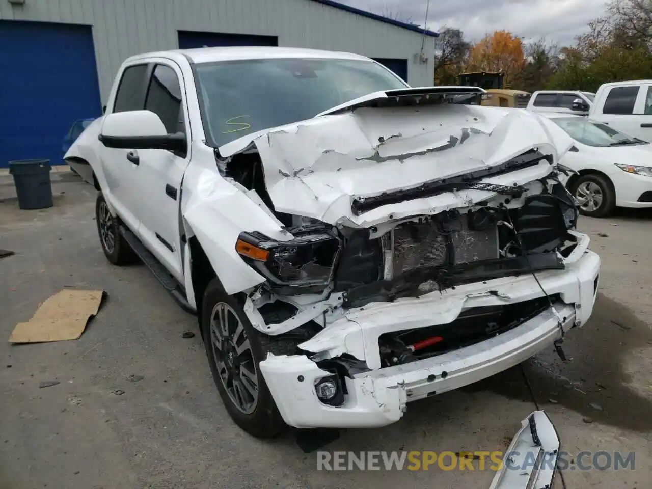 1 Photograph of a damaged car 5TFDY5F10LX939149 TOYOTA TUNDRA 2020