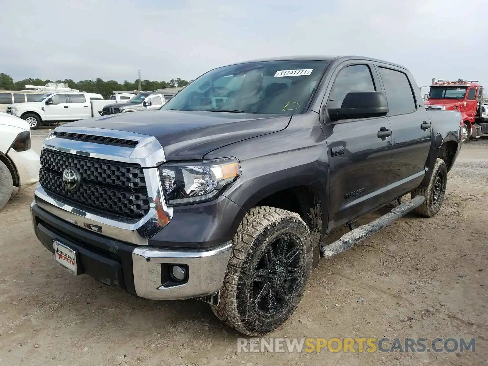 2 Photograph of a damaged car 5TFDY5F10LX940222 TOYOTA TUNDRA 2020