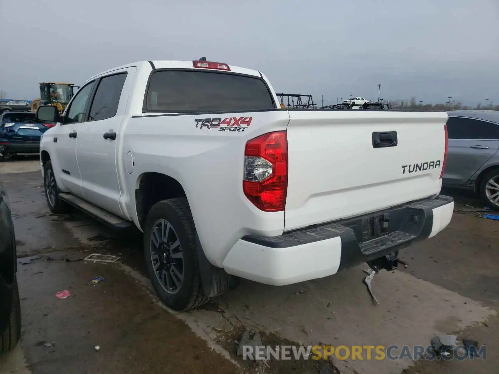 3 Photograph of a damaged car 5TFDY5F10LX946800 TOYOTA TUNDRA 2020