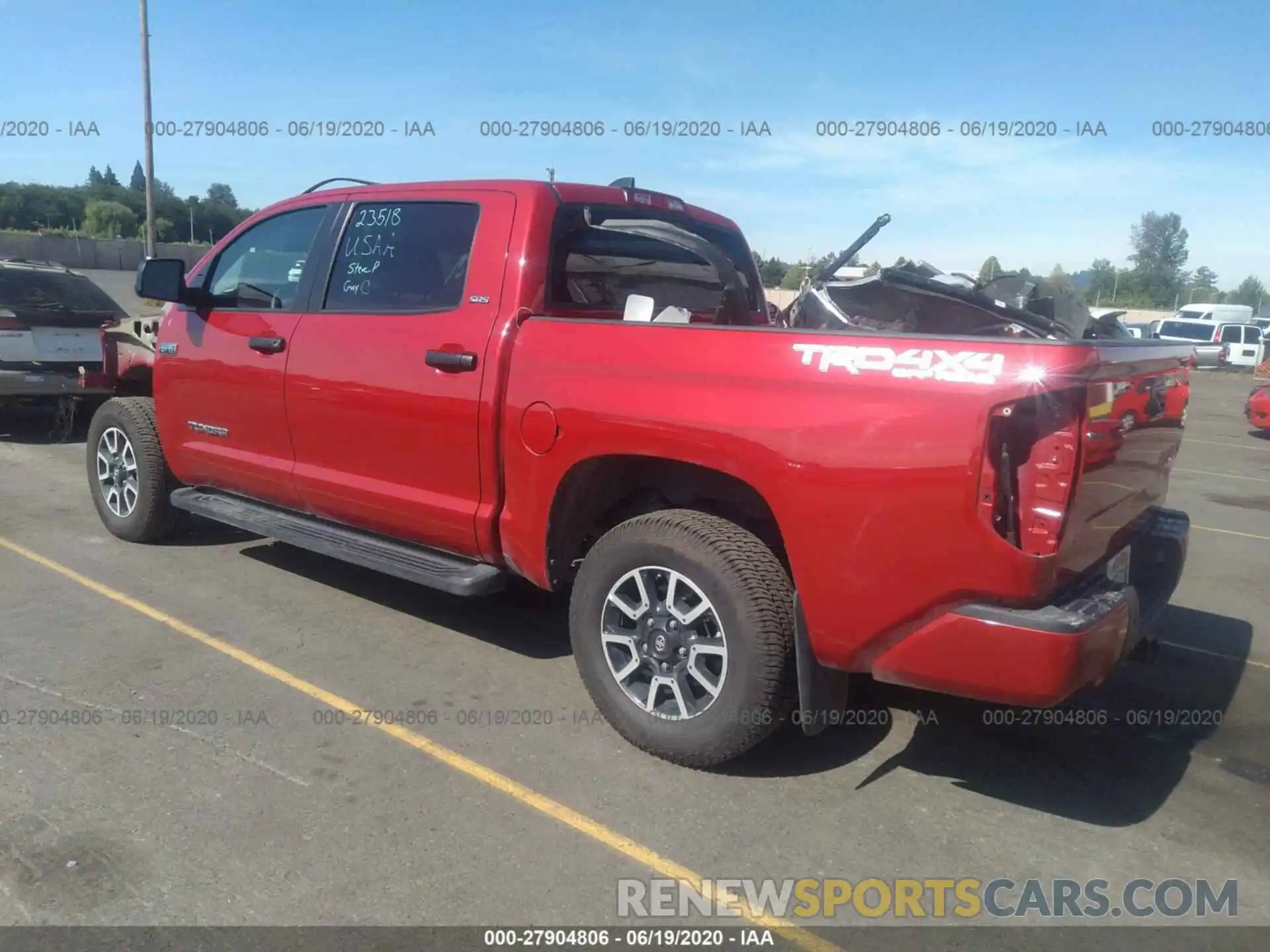 3 Photograph of a damaged car 5TFDY5F11LX872657 TOYOTA TUNDRA 2020