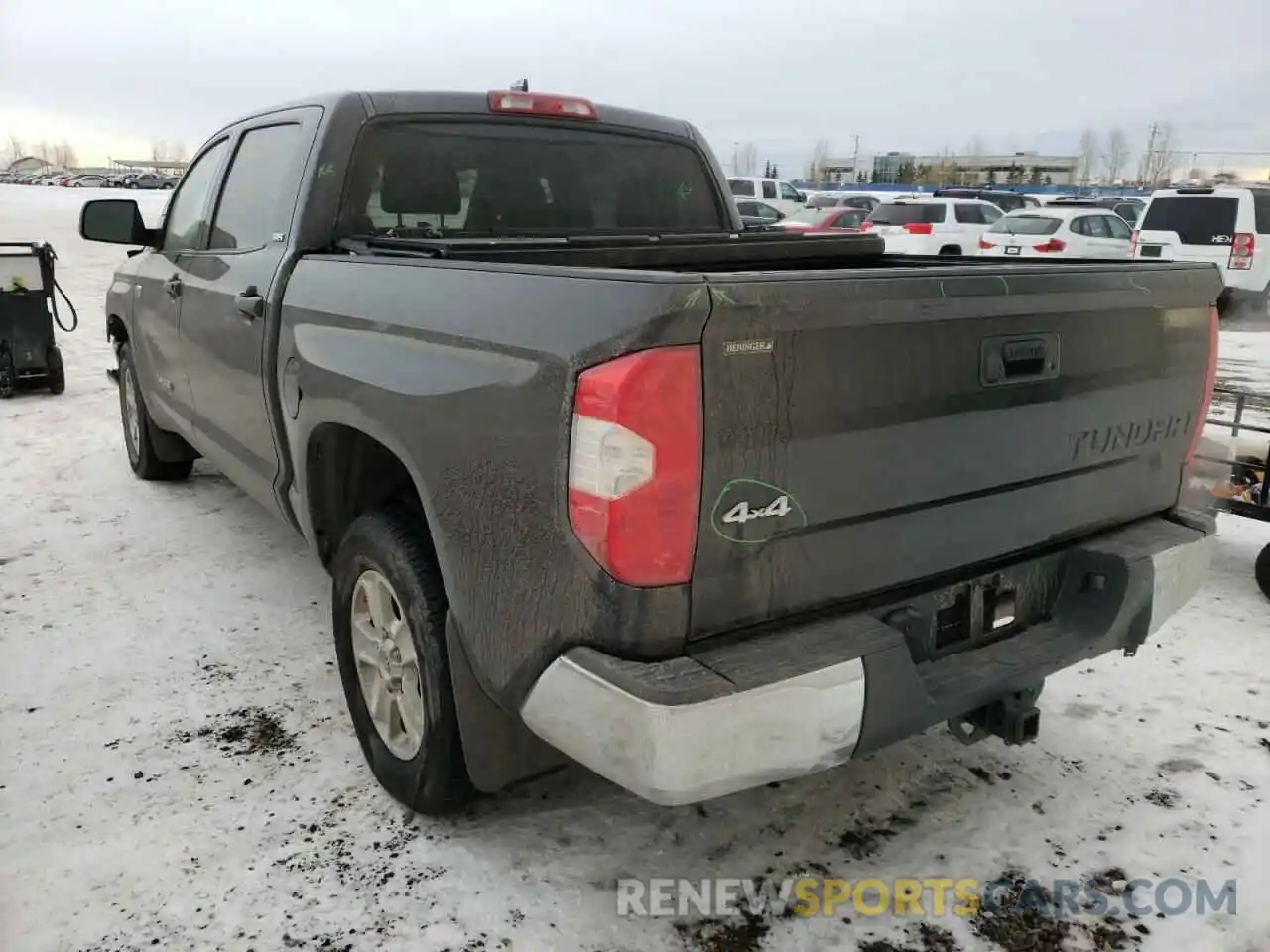 3 Photograph of a damaged car 5TFDY5F11LX880841 TOYOTA TUNDRA 2020