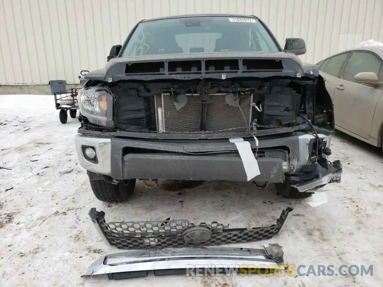 9 Photograph of a damaged car 5TFDY5F11LX880841 TOYOTA TUNDRA 2020