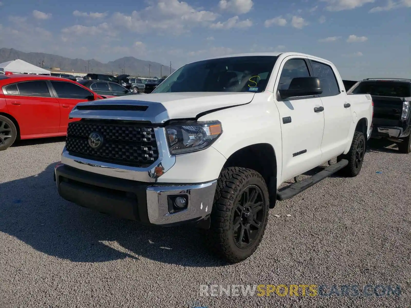 2 Photograph of a damaged car 5TFDY5F11LX885098 TOYOTA TUNDRA 2020