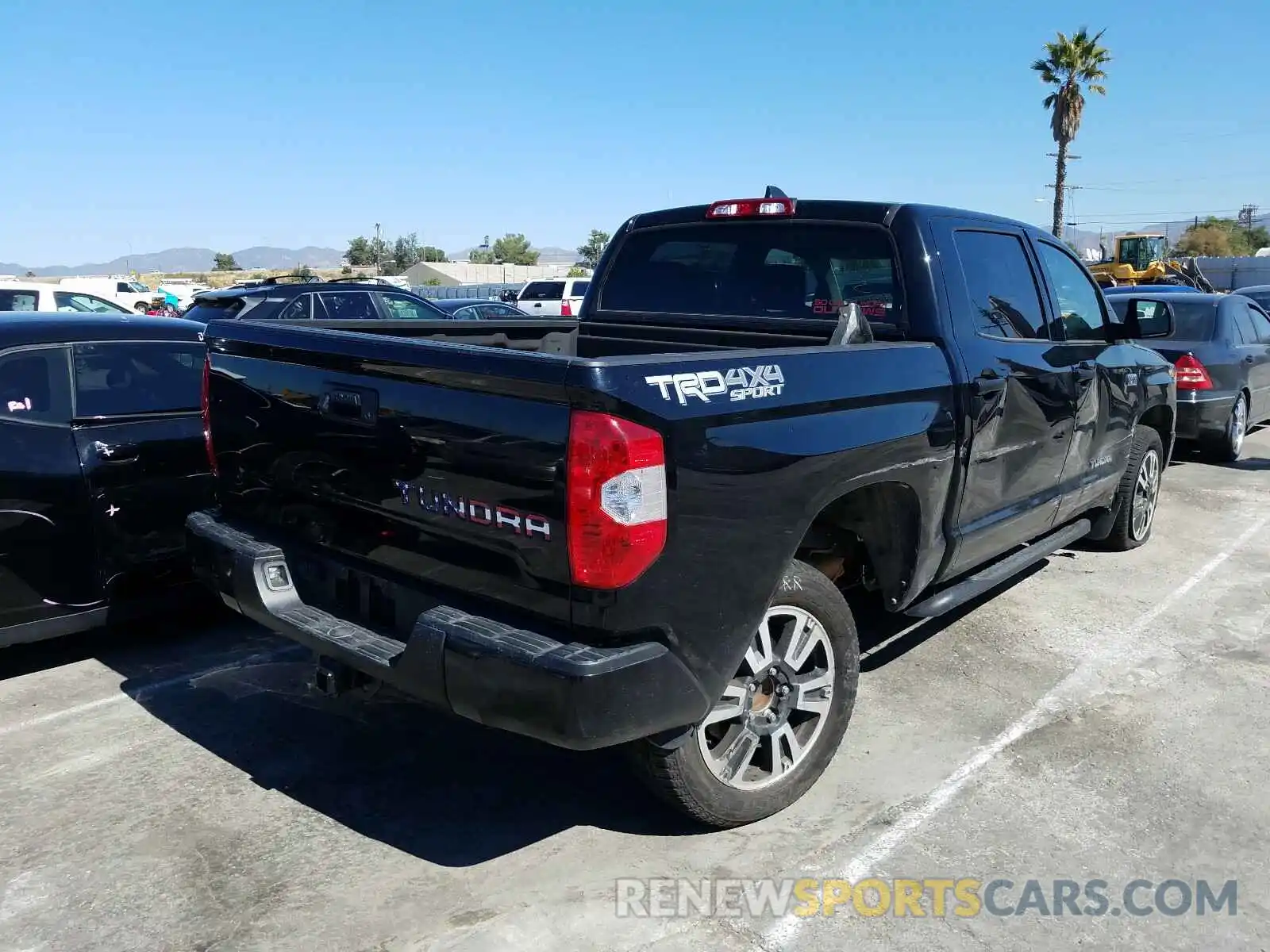 4 Photograph of a damaged car 5TFDY5F11LX903759 TOYOTA TUNDRA 2020