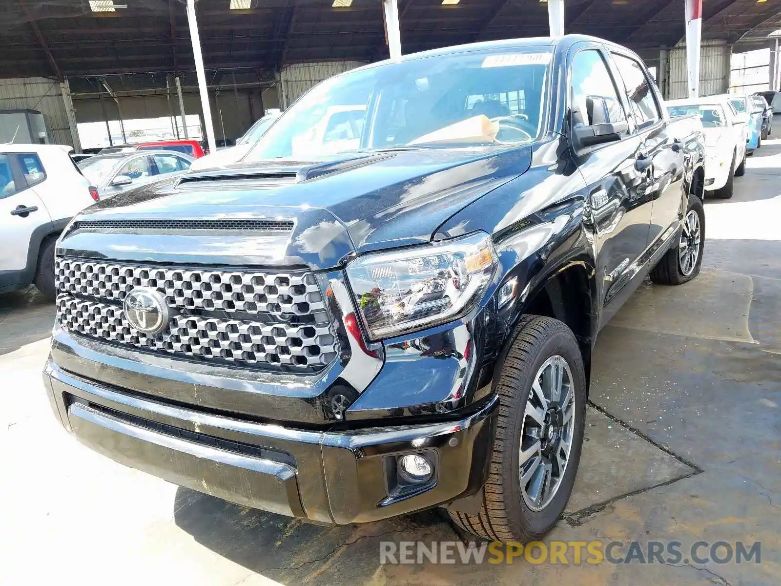 2 Photograph of a damaged car 5TFDY5F11LX909805 TOYOTA TUNDRA 2020