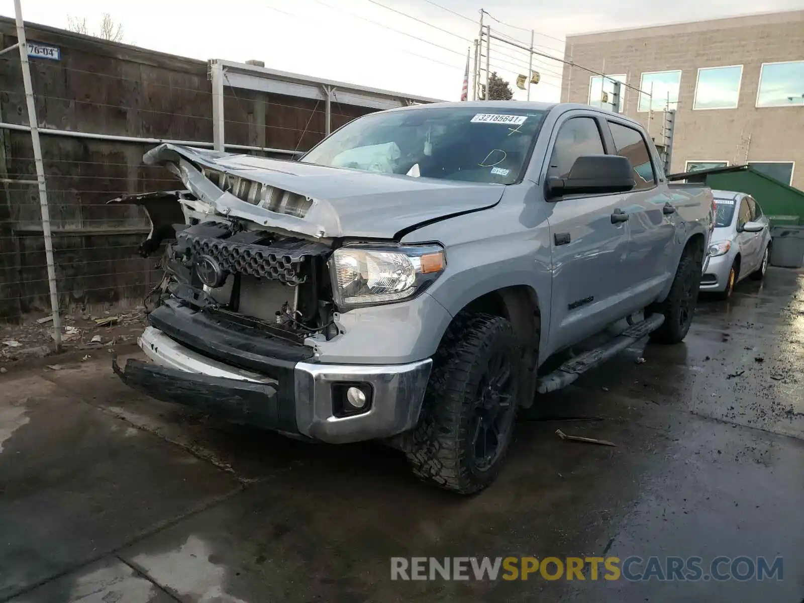 2 Photograph of a damaged car 5TFDY5F11LX919413 TOYOTA TUNDRA 2020