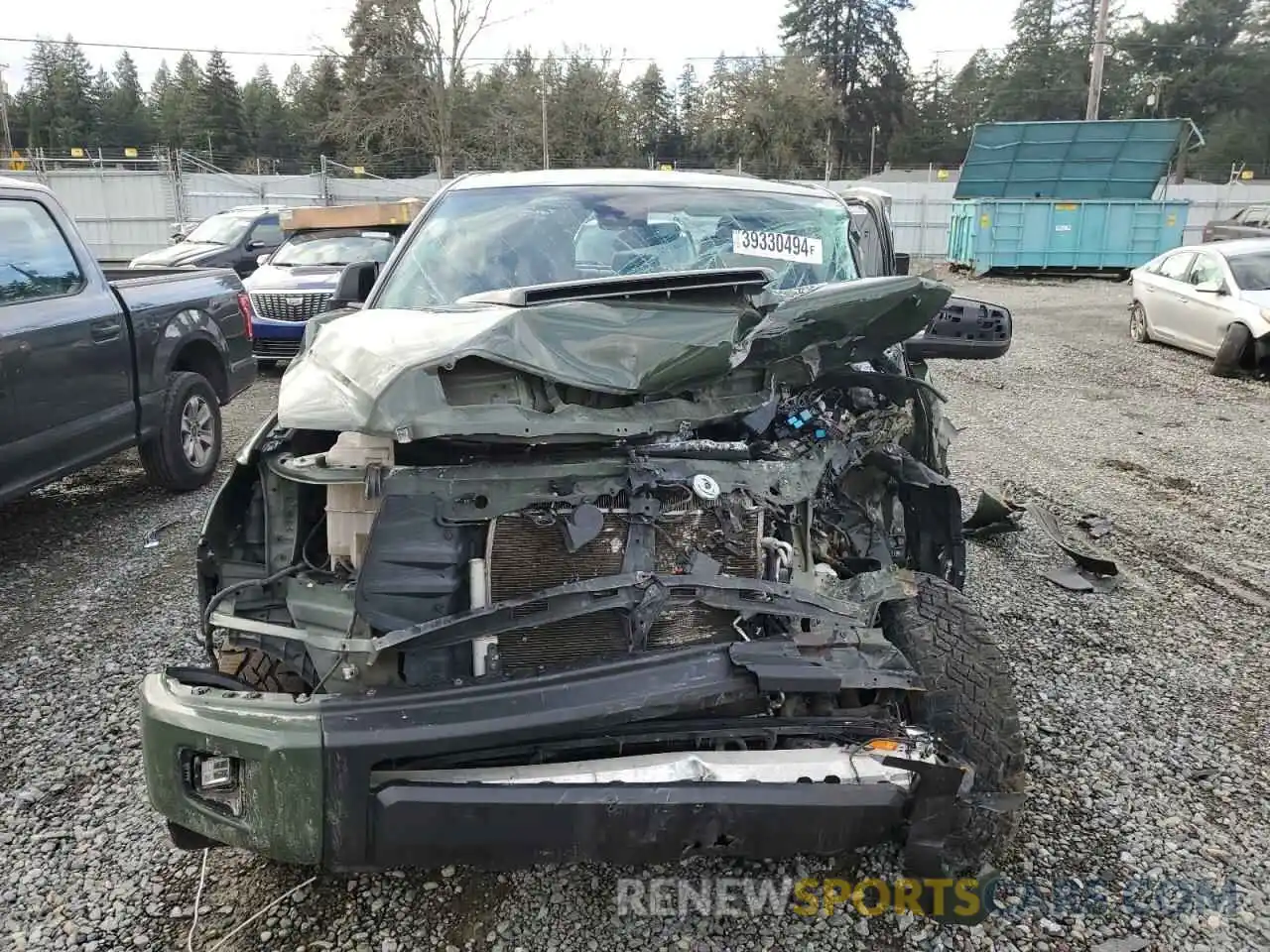 5 Photograph of a damaged car 5TFDY5F11LX924854 TOYOTA TUNDRA 2020