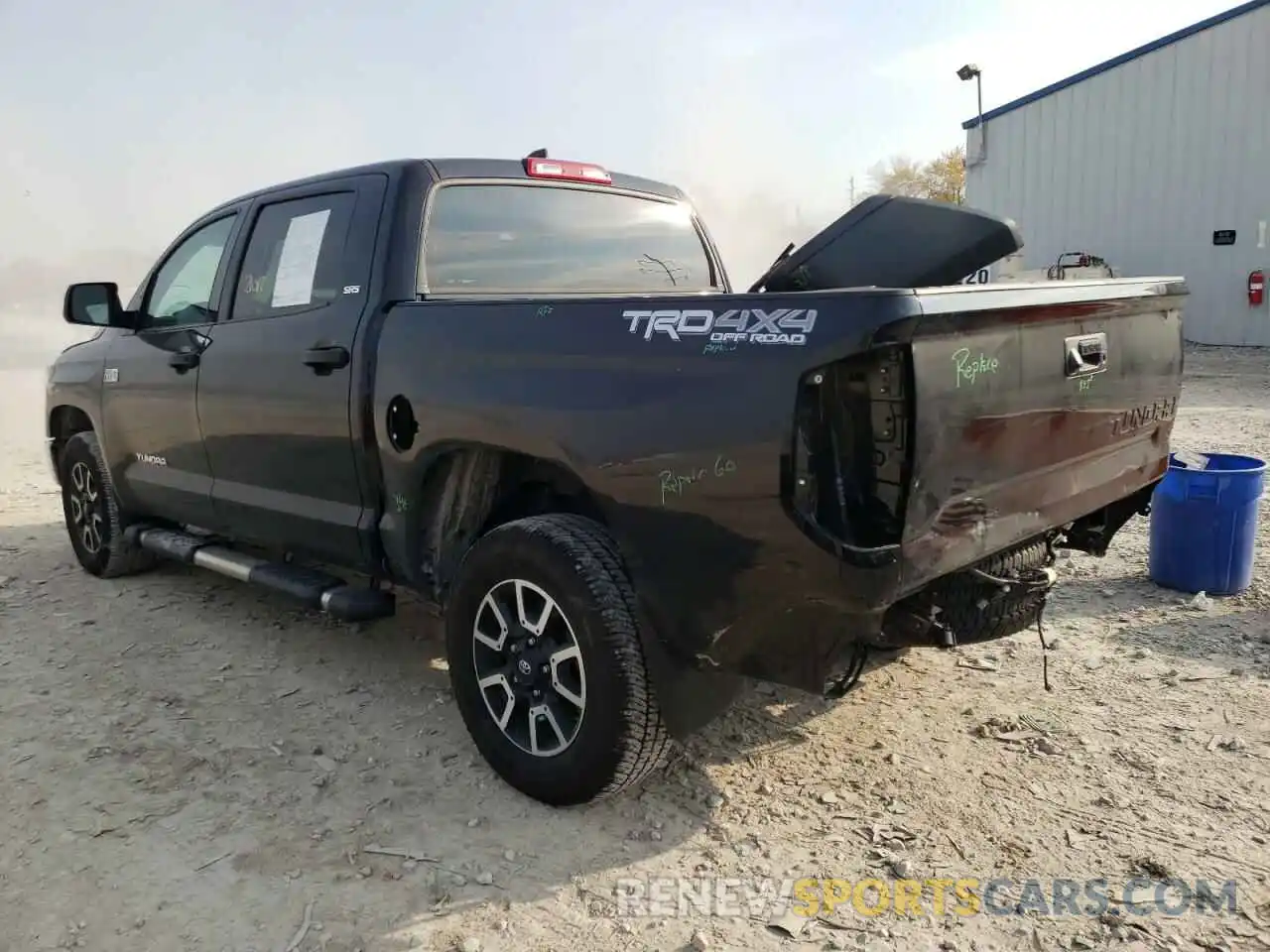 3 Photograph of a damaged car 5TFDY5F11LX925857 TOYOTA TUNDRA 2020